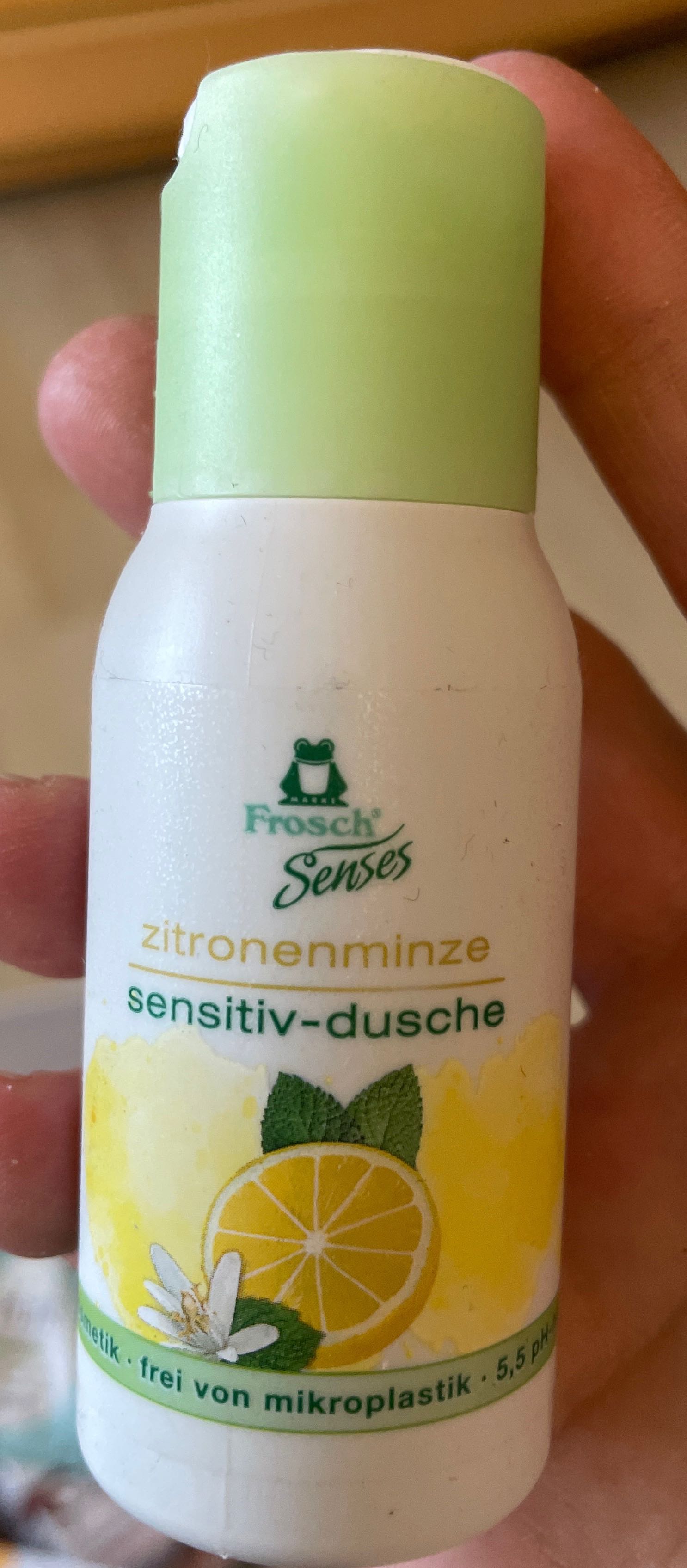 Zitronen Minze Dusche
