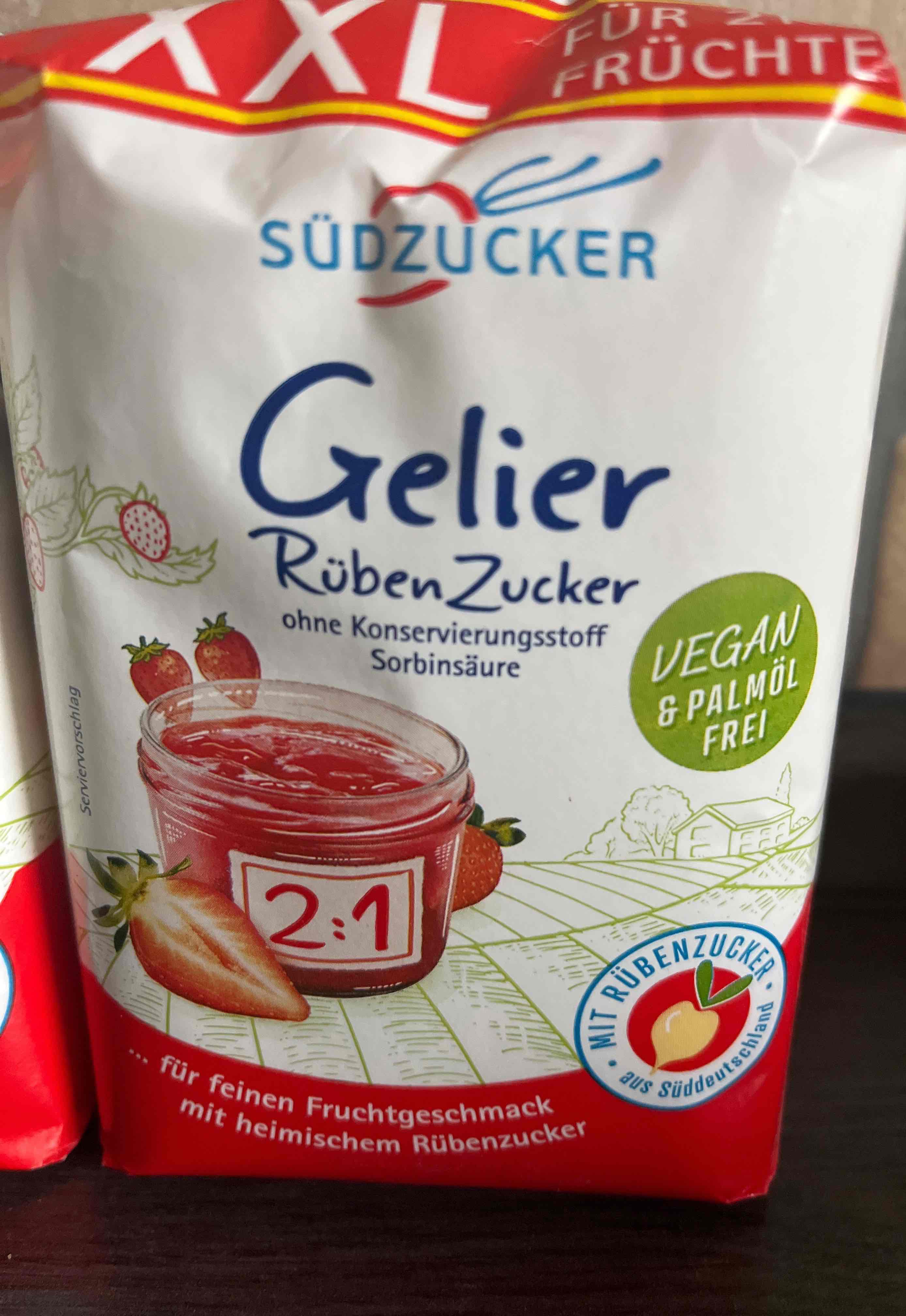 Gelier Rüben Zucker