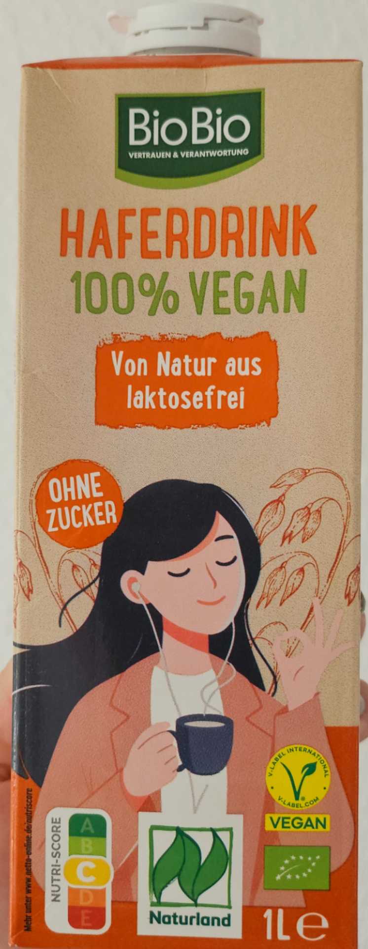 Haferdrink ohne Zucker