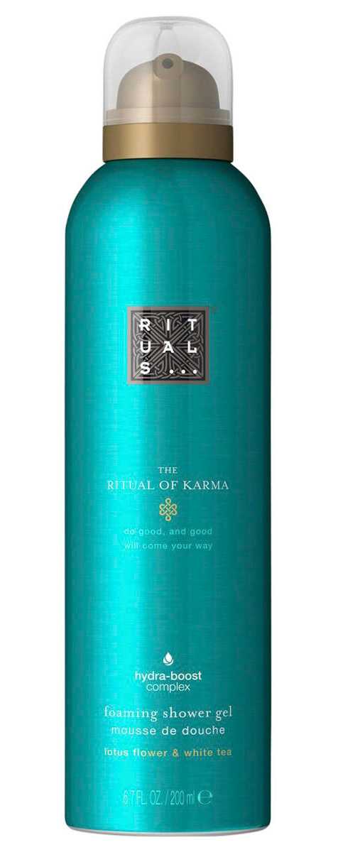 Ritual of Karma foaming Shower Gel