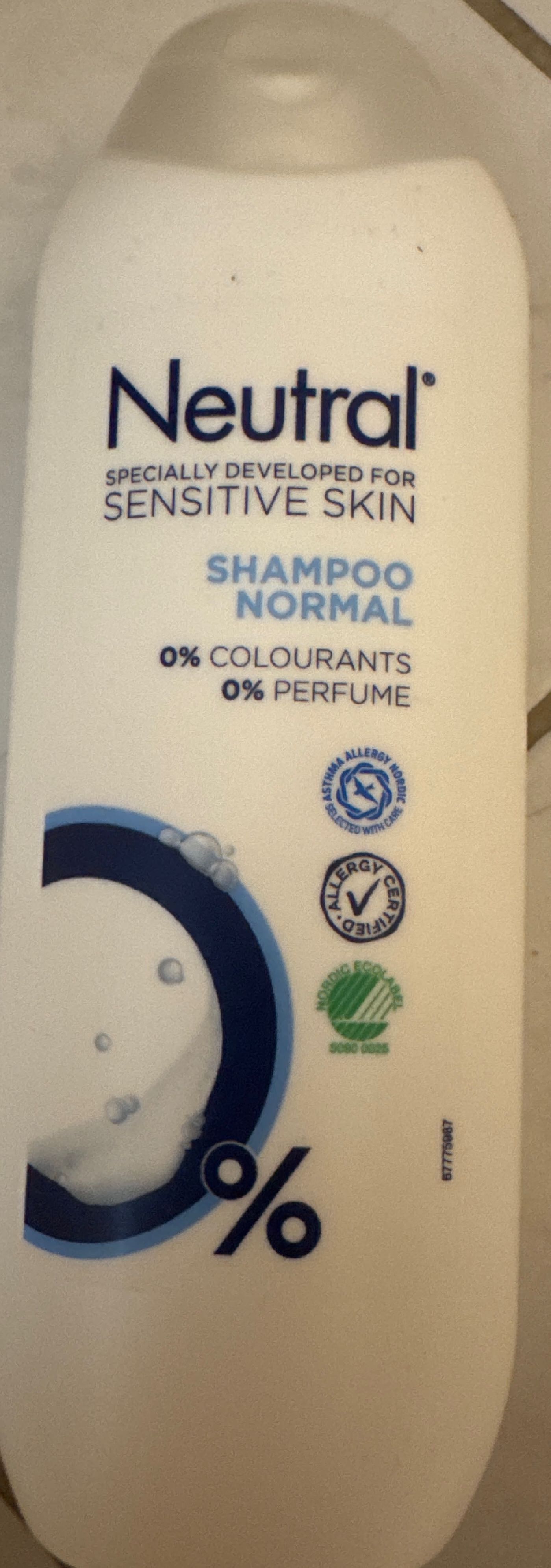 Neutral shampoo