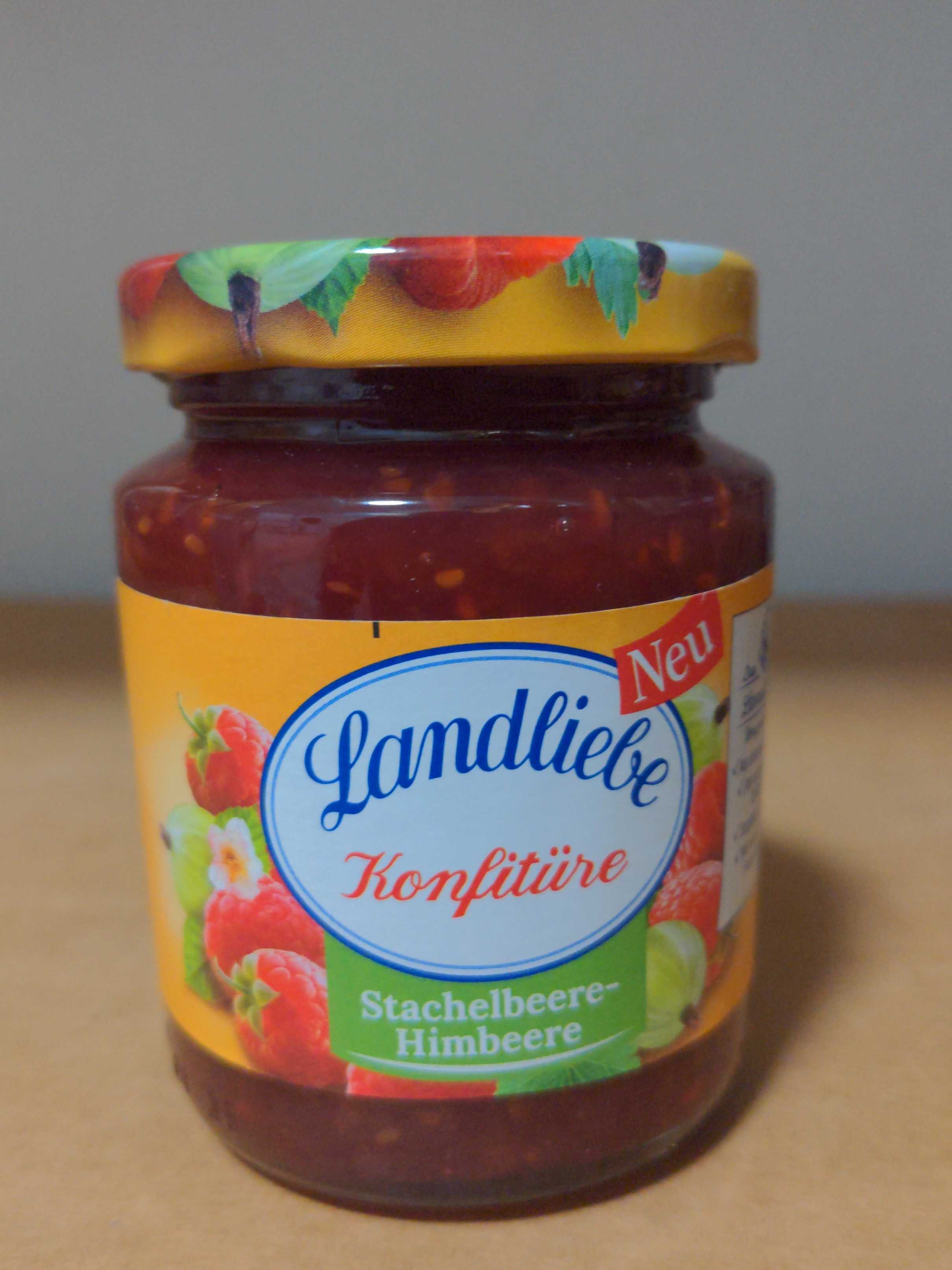 Konfitüre Stachelbeere-Himbeere