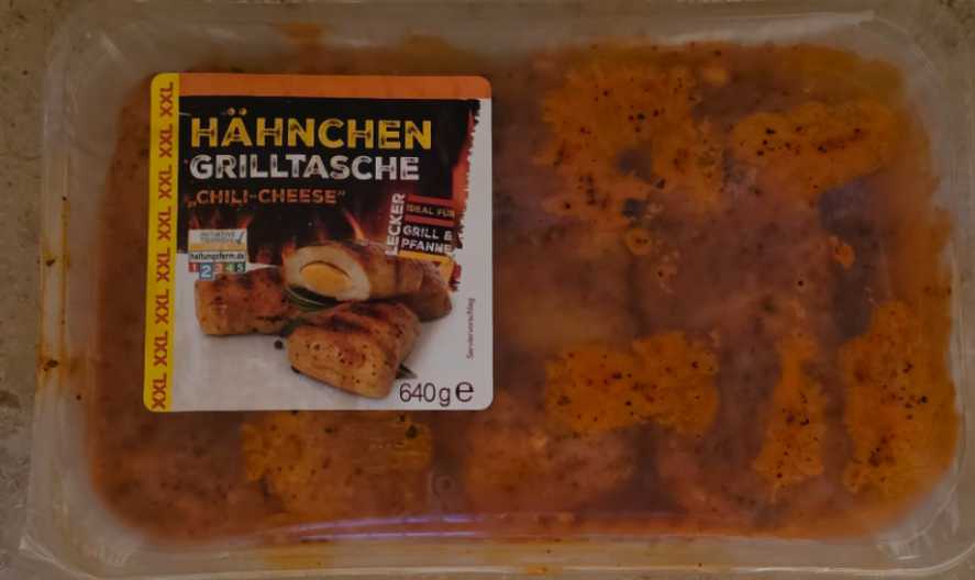 Hähnchen Grilltaschen