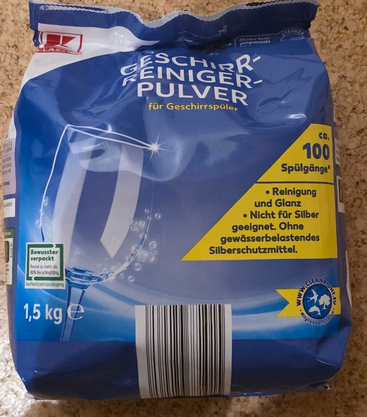 Geschirrreinigerpulver