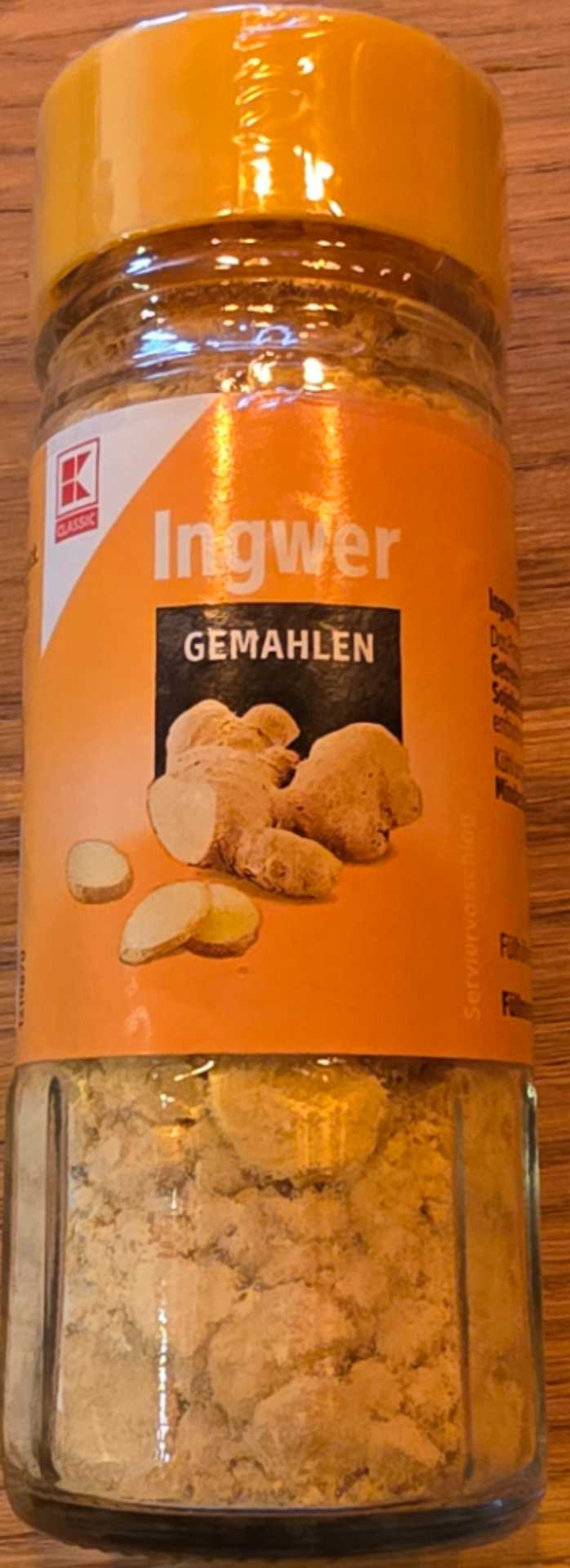 Ingwer gemahlen