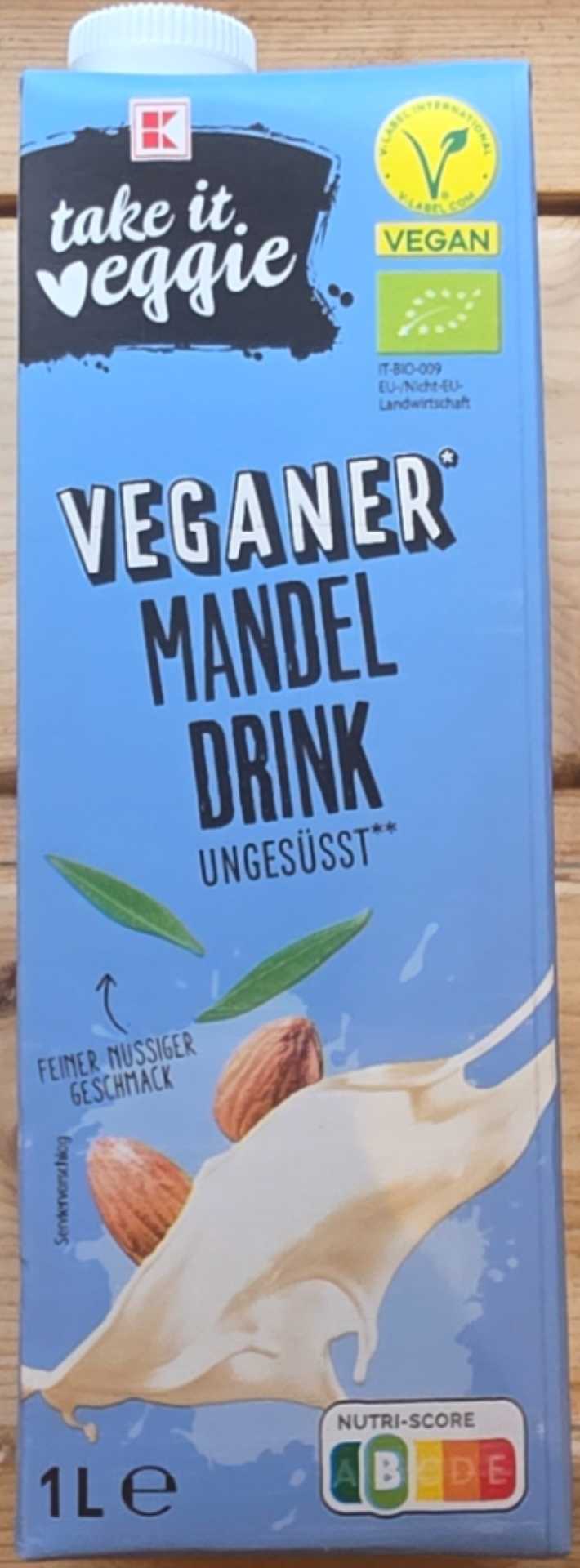 Mandel Drink ungesüßt