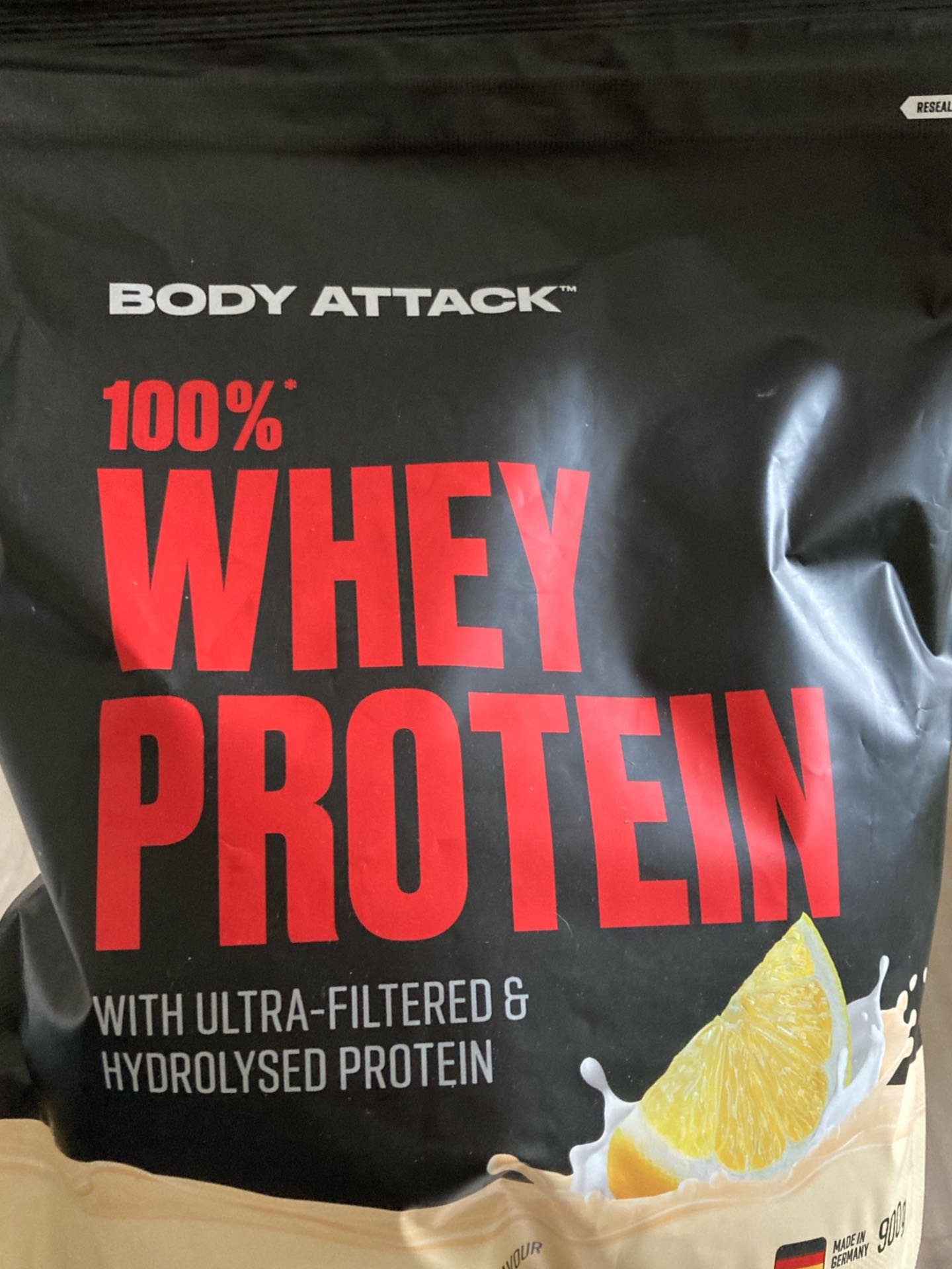 100%Whey Protein Buttermilk Lemon