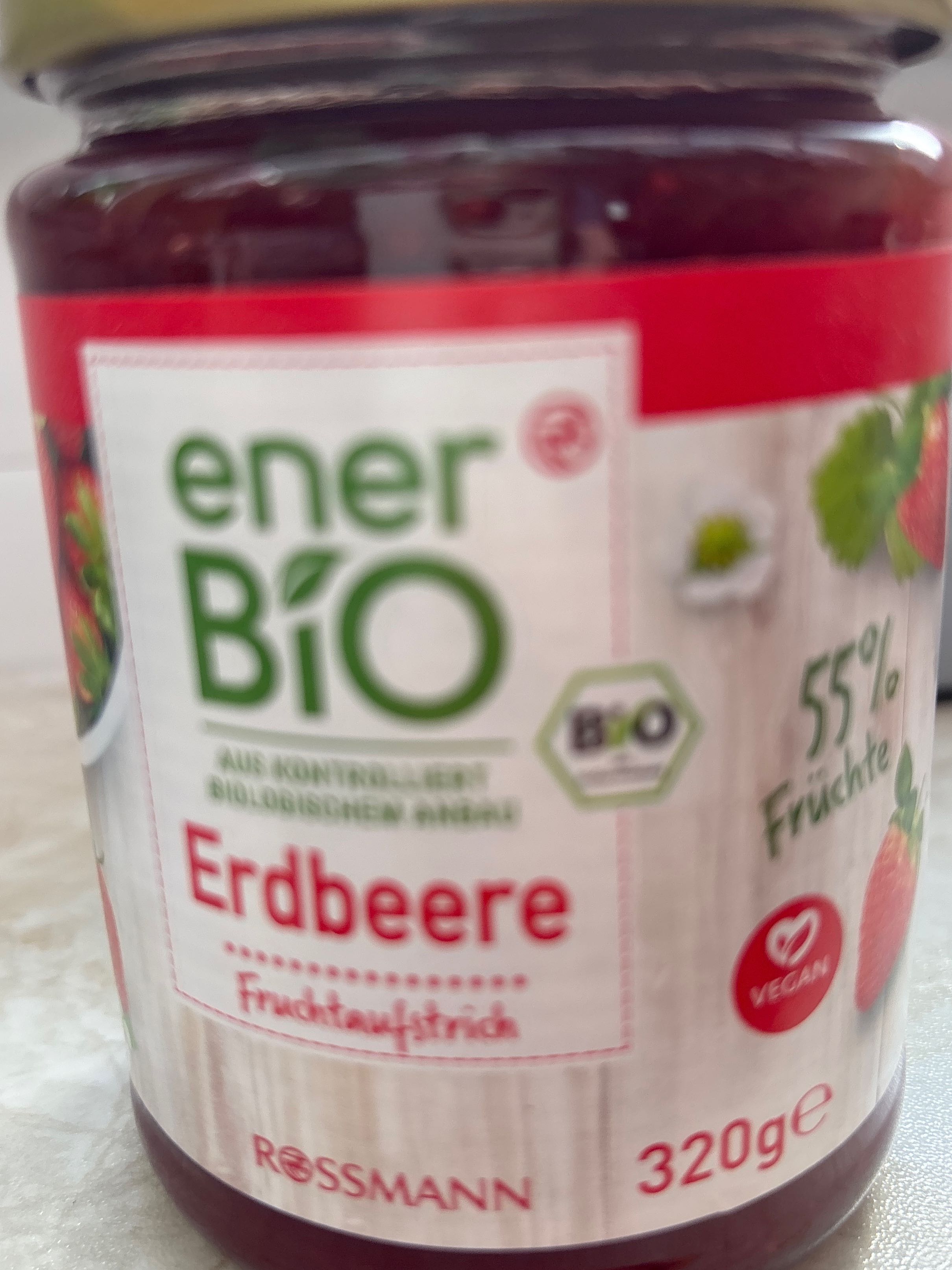 Erdbeere Fruchtaufstrich