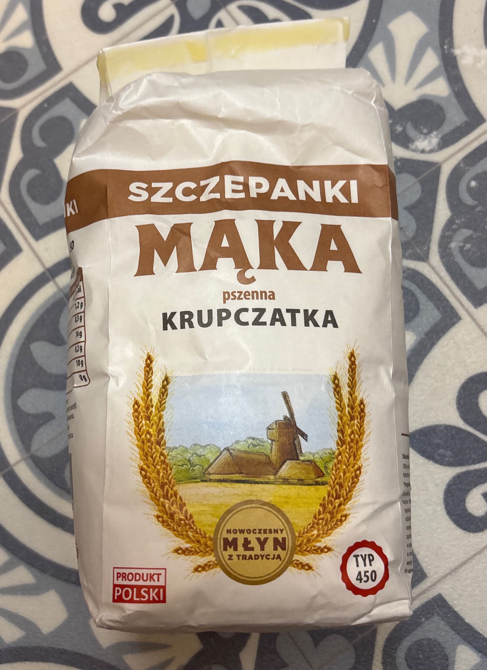 Mąka krupczatka