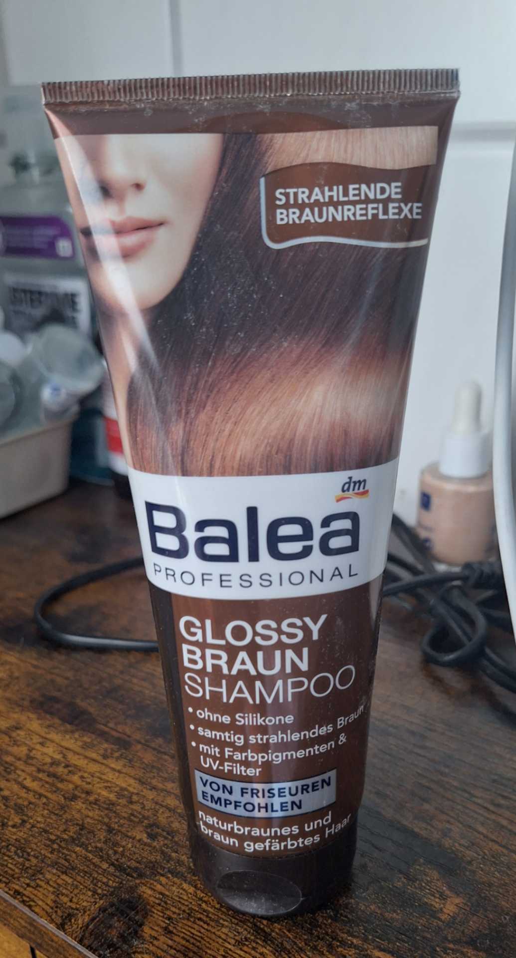 Glossy Braun-Shampoo