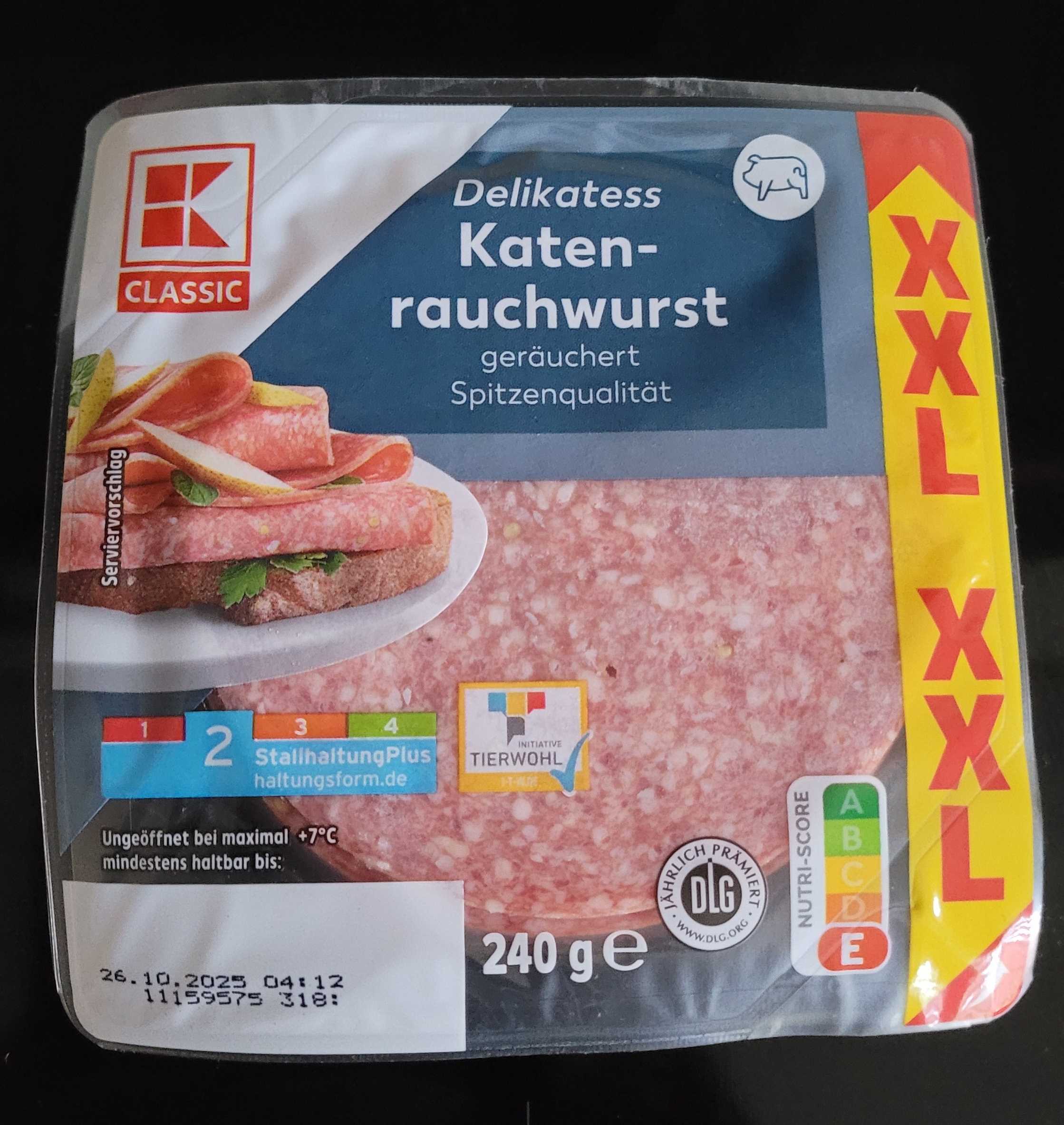 Delikatess Katenrauchwurst XXL