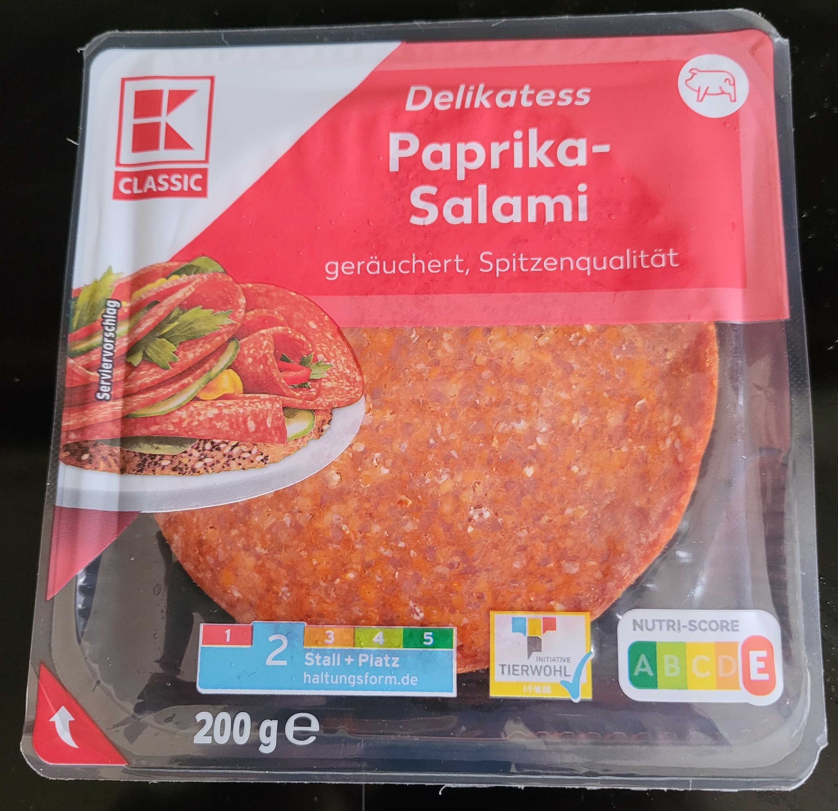 Delikatess Paprika Salami 