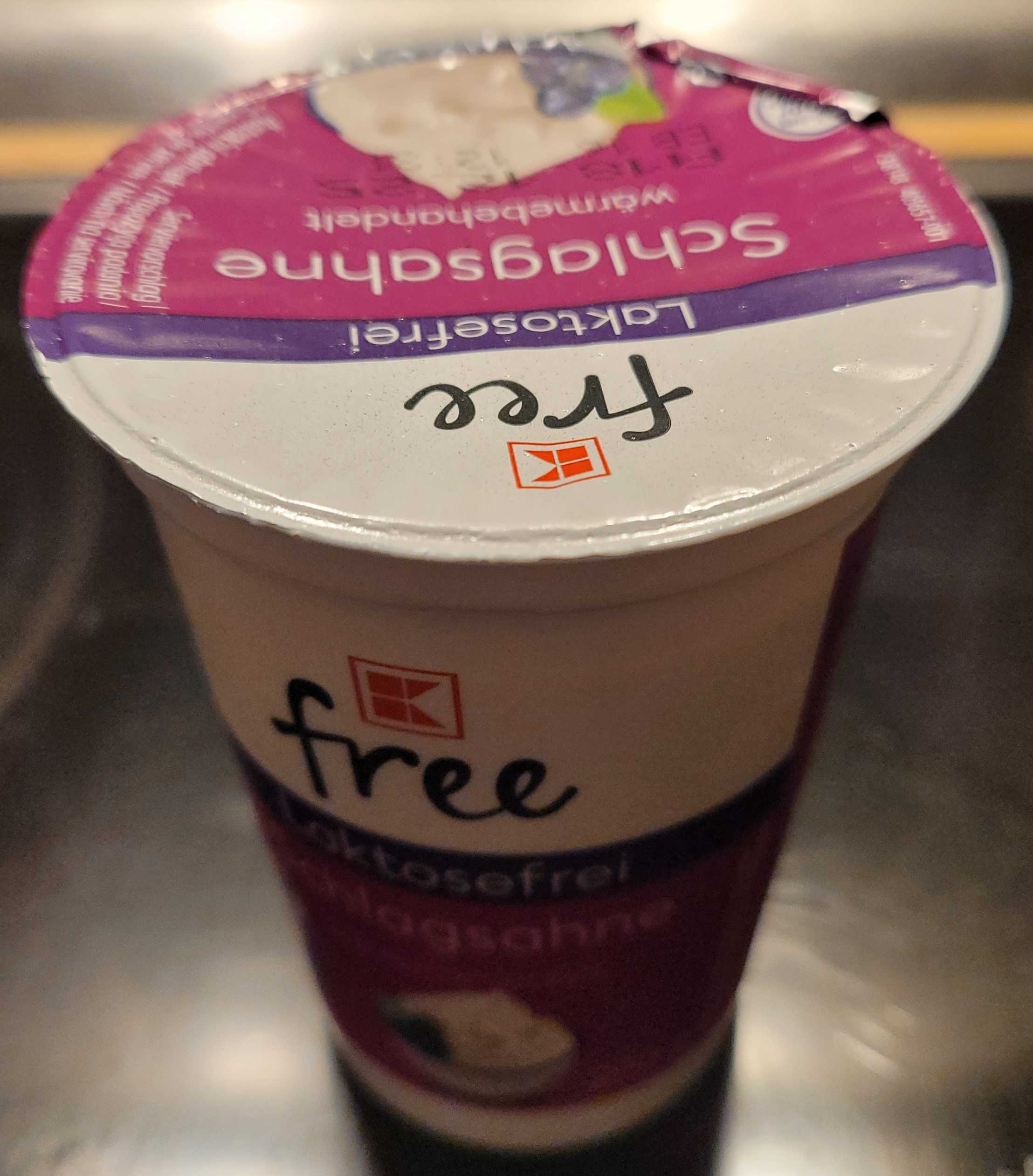 Schlagsahne free - Laktosefrei