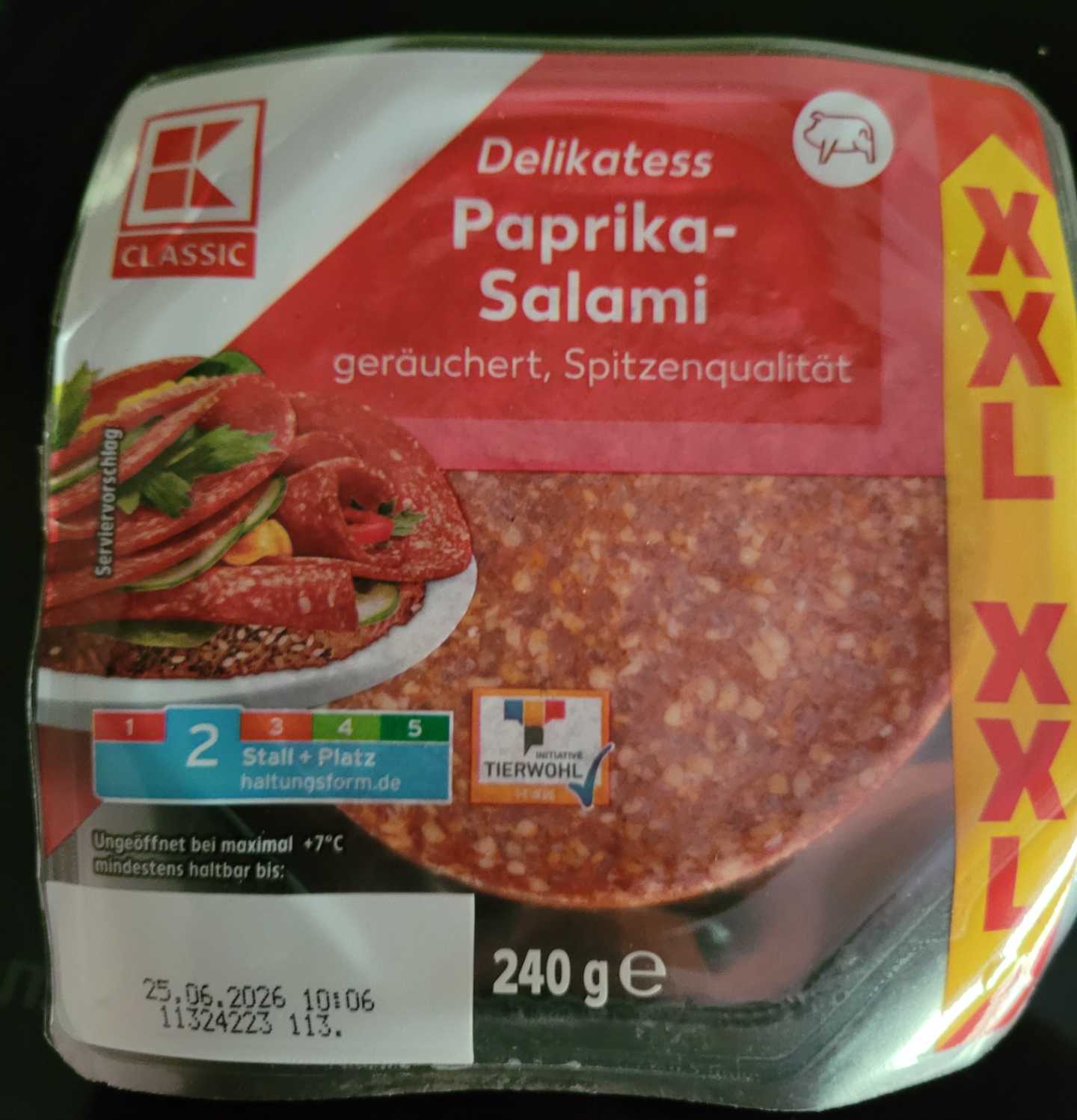 Delikatess Paprika Salami