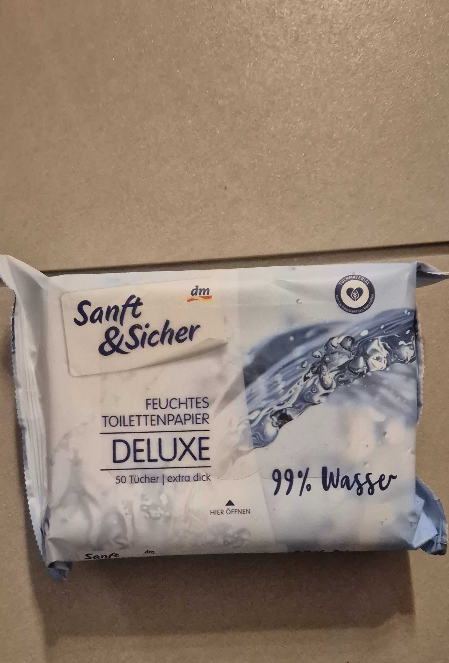 Feuchtes Toilettenpapier (99% Wasser)