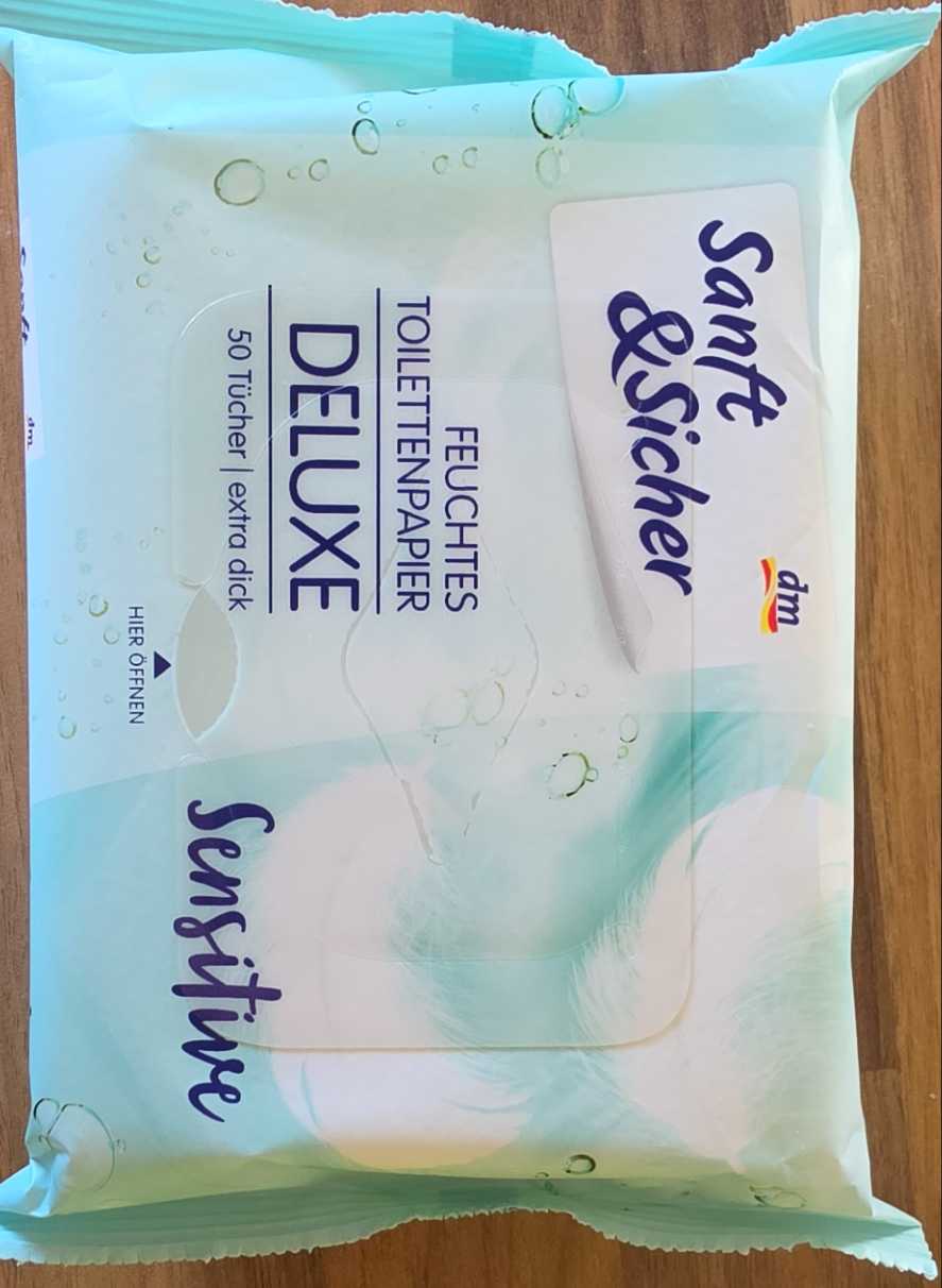 Feuchtes Toilettenpapier Deluxe