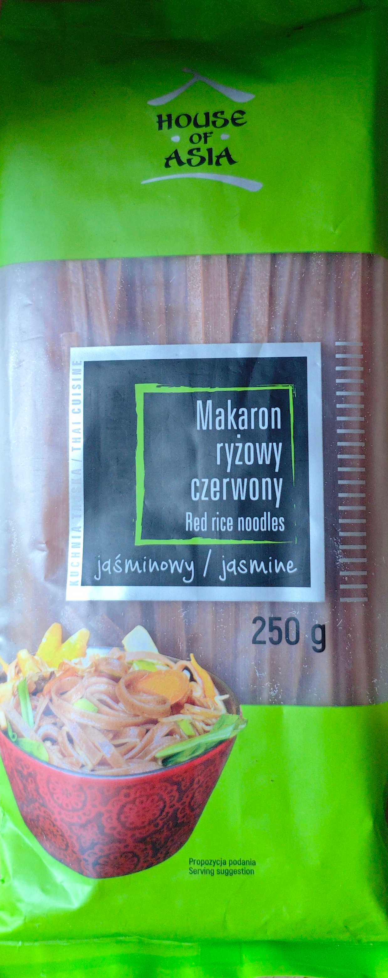 Makaron ryżowy czerwony jaśminowy 