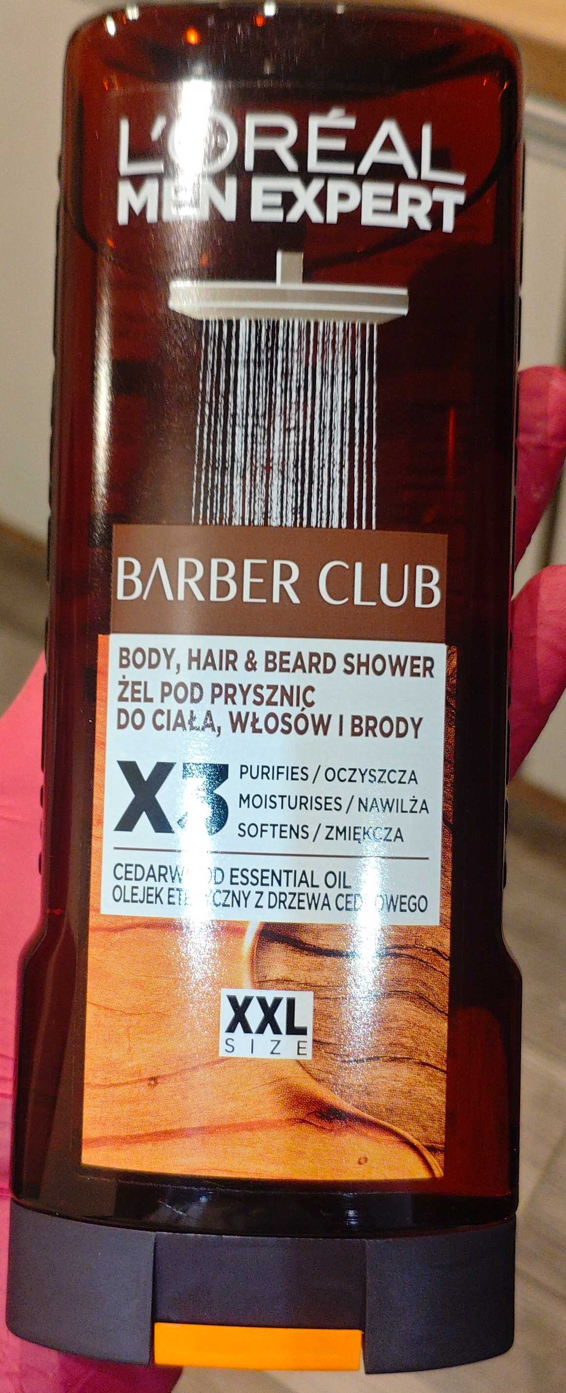 Barber club Żel pod prysznic 