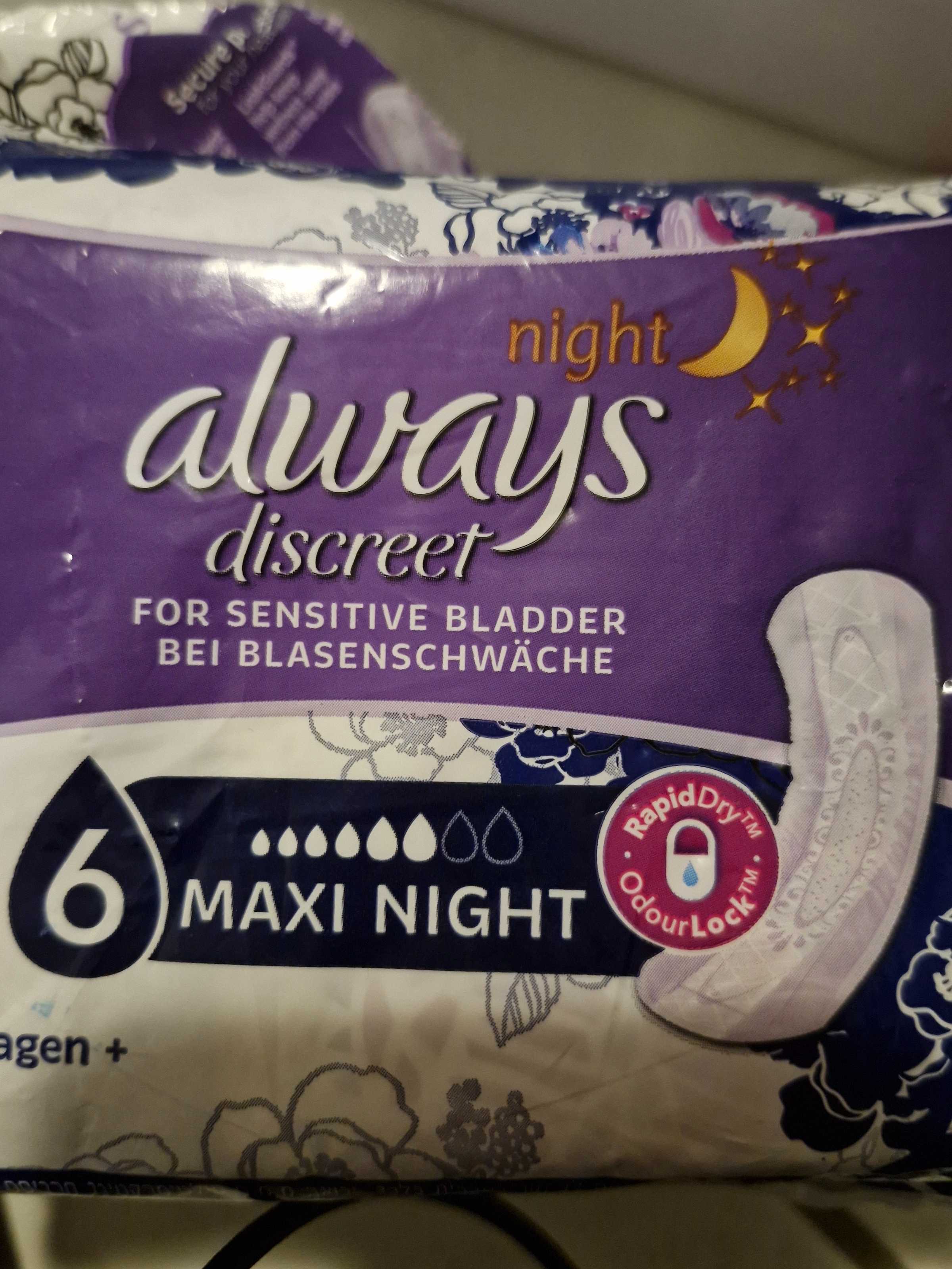 Always discreet binden