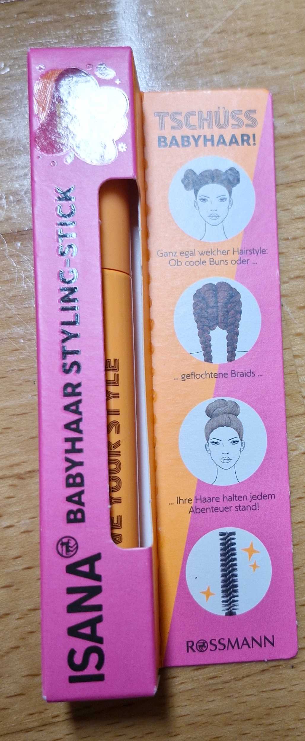 Isana babyhaar styling