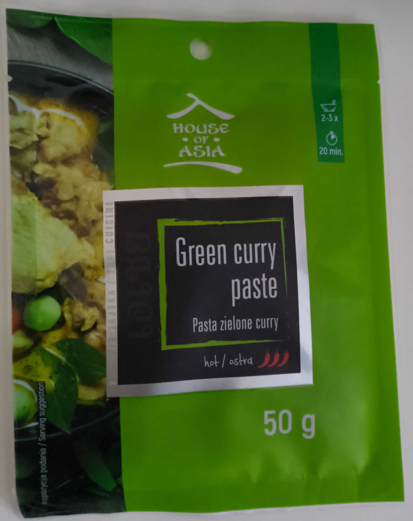 Green curry paste