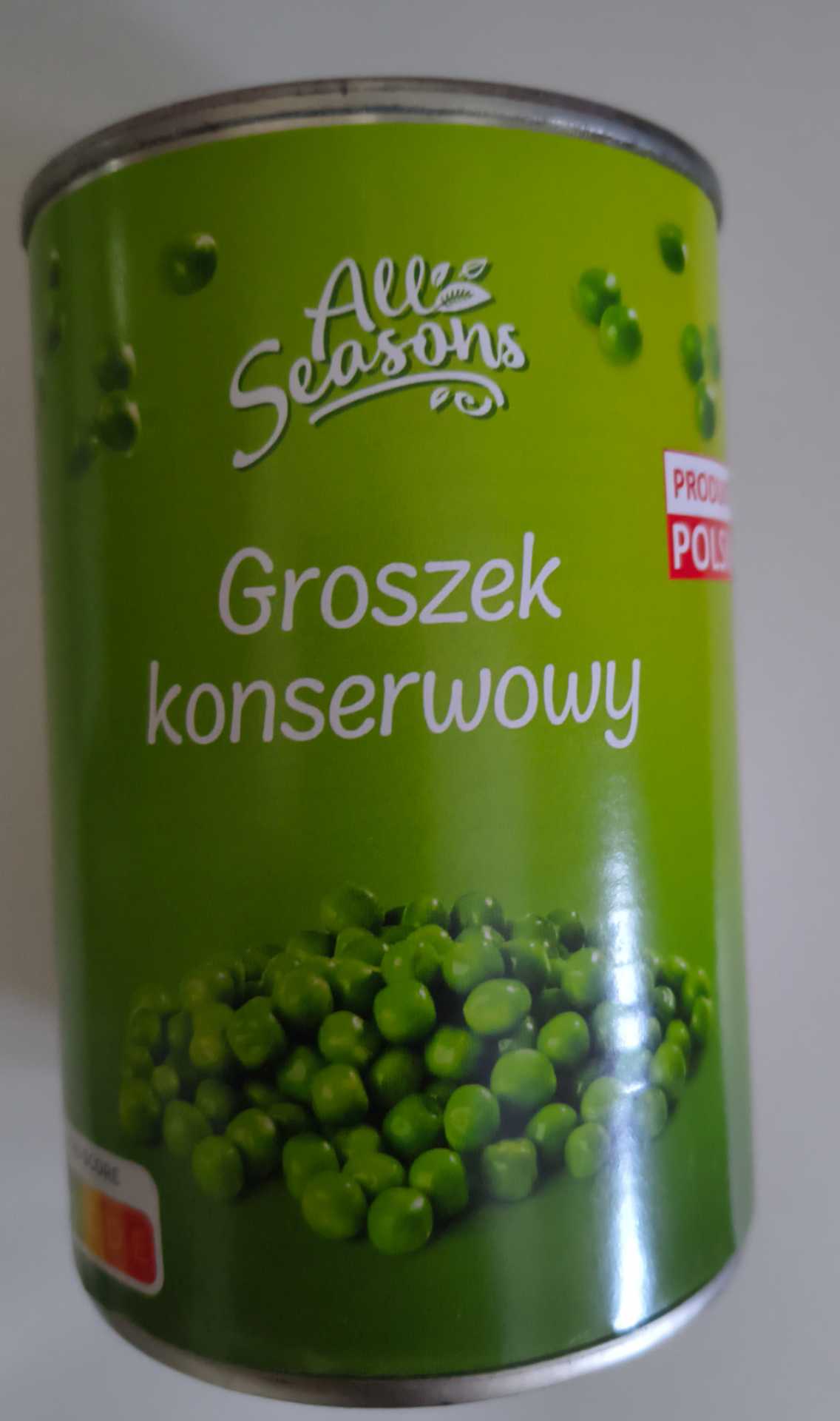 Groszek konserwowy