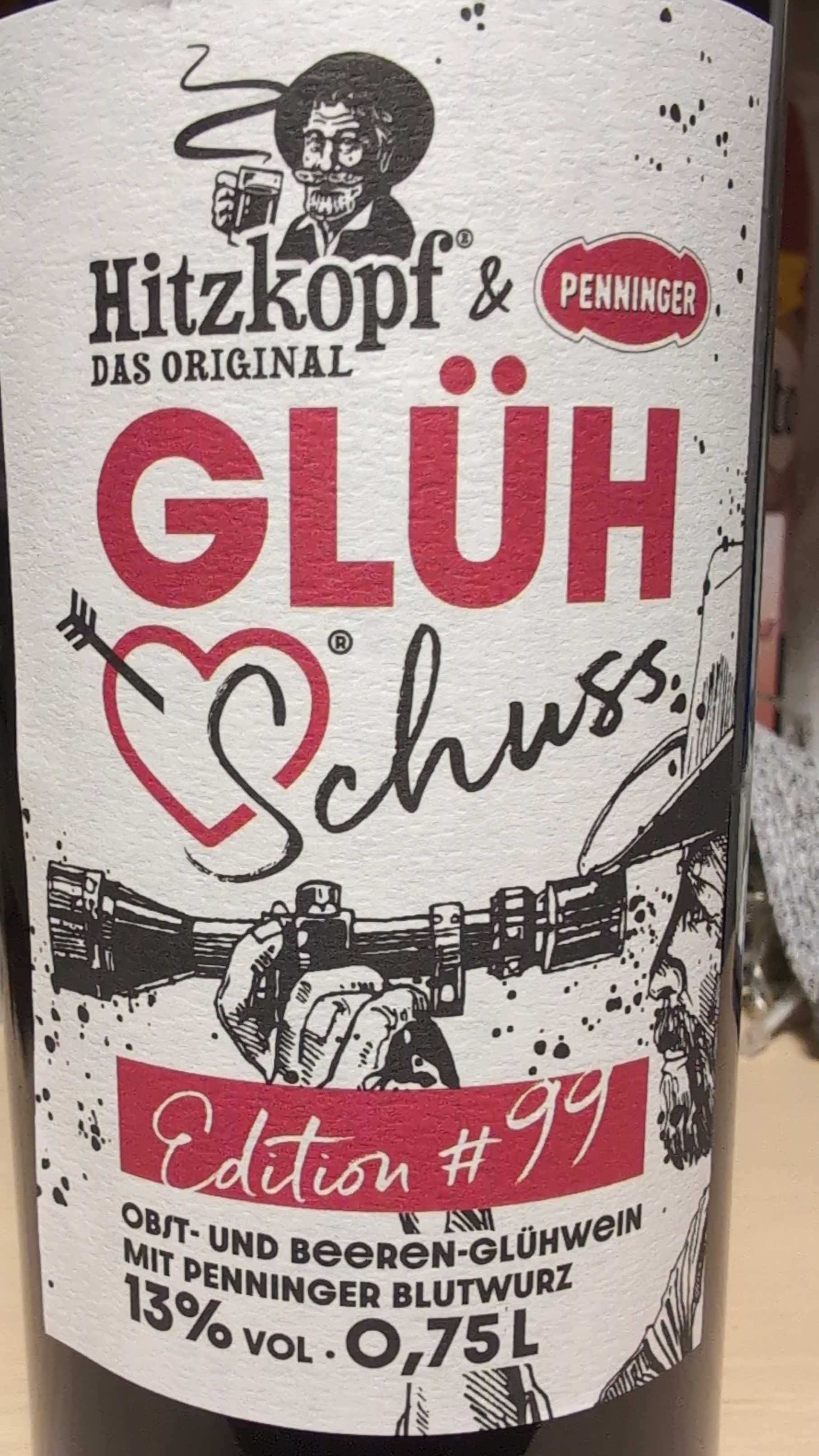 Hitzkopf Glühwein mit Schuss