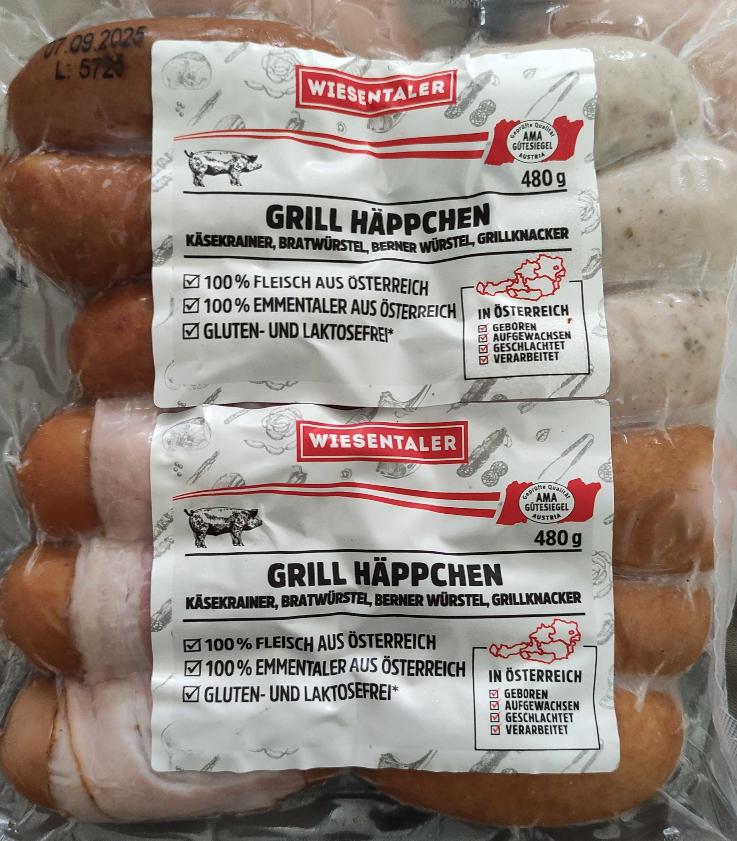 Grill Häppchen (Würste)