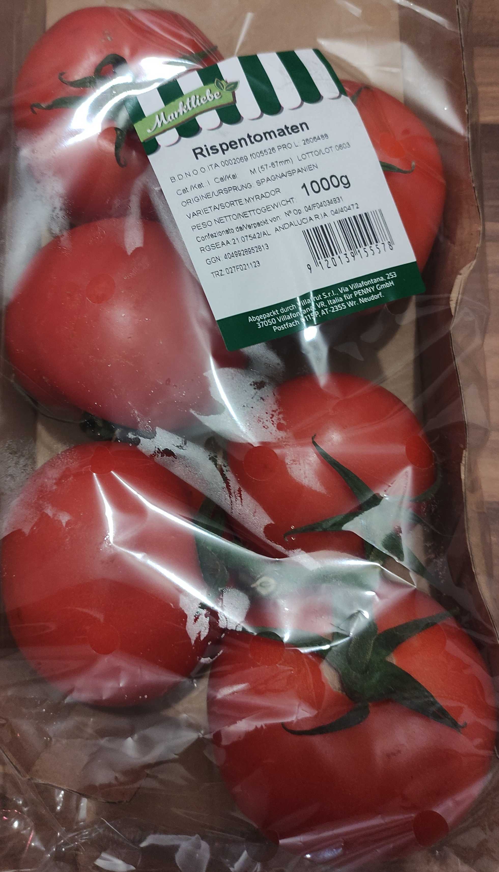 Tomaten - Rispen