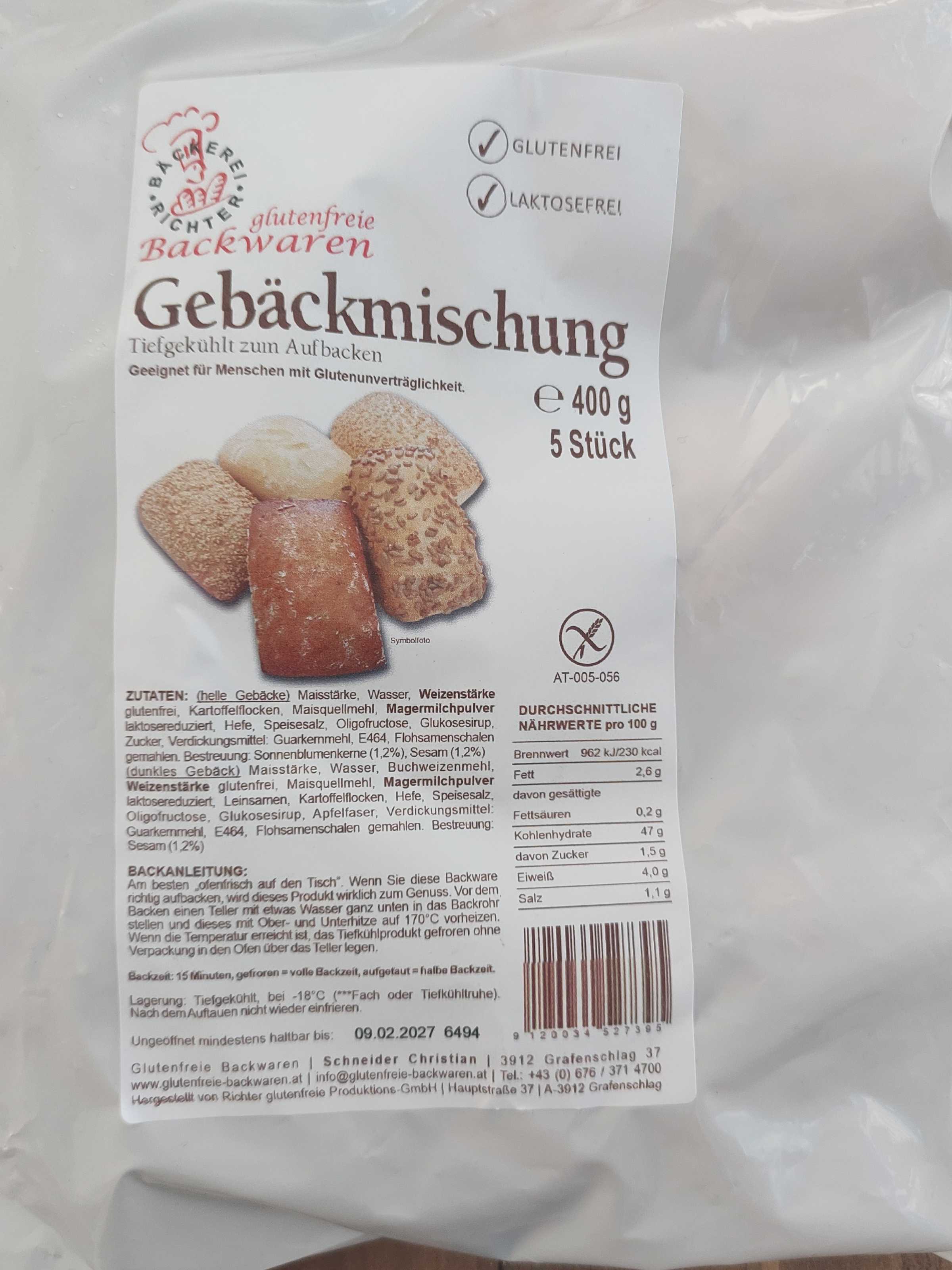 Brot - Gebäckmischung