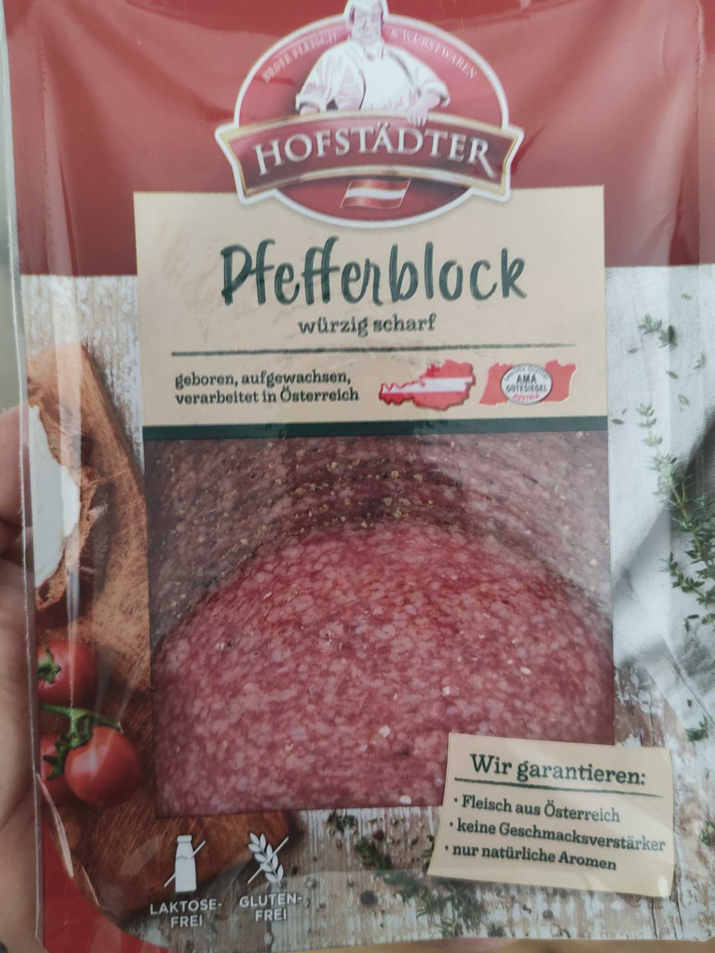 Salami - Pfefferblock