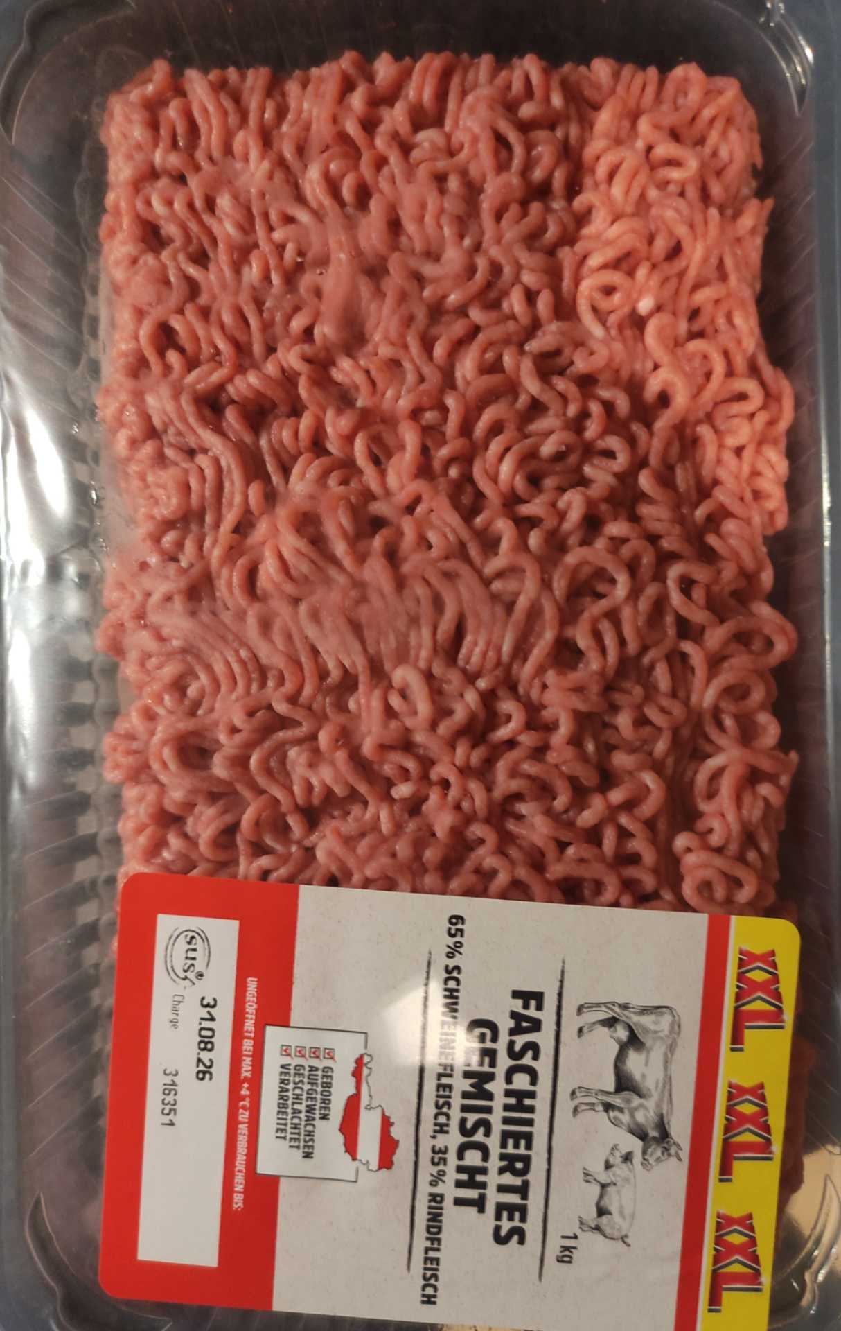 Faschiertes - gemischt - XXL