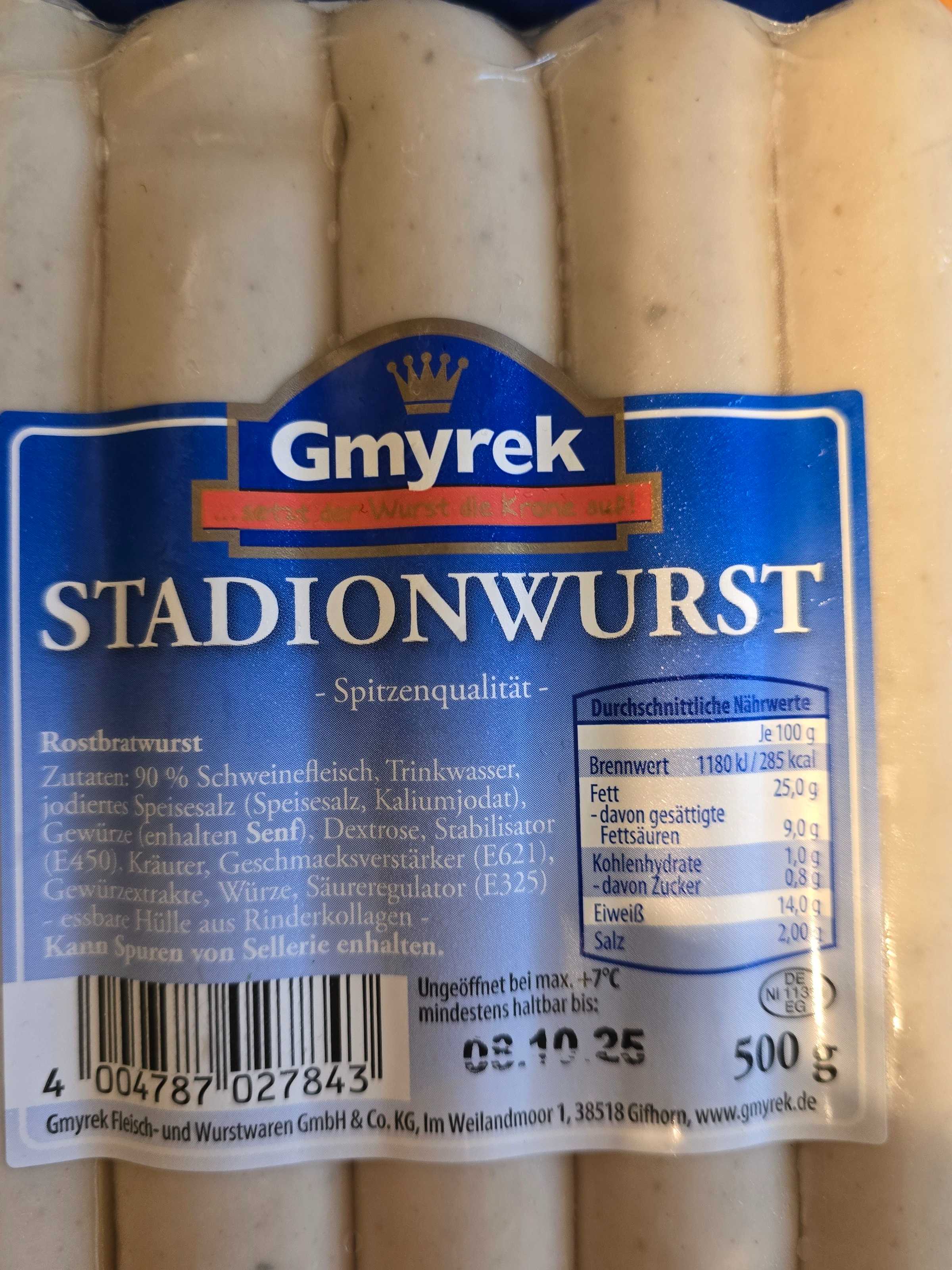 Bratwurst/Stadionwurst