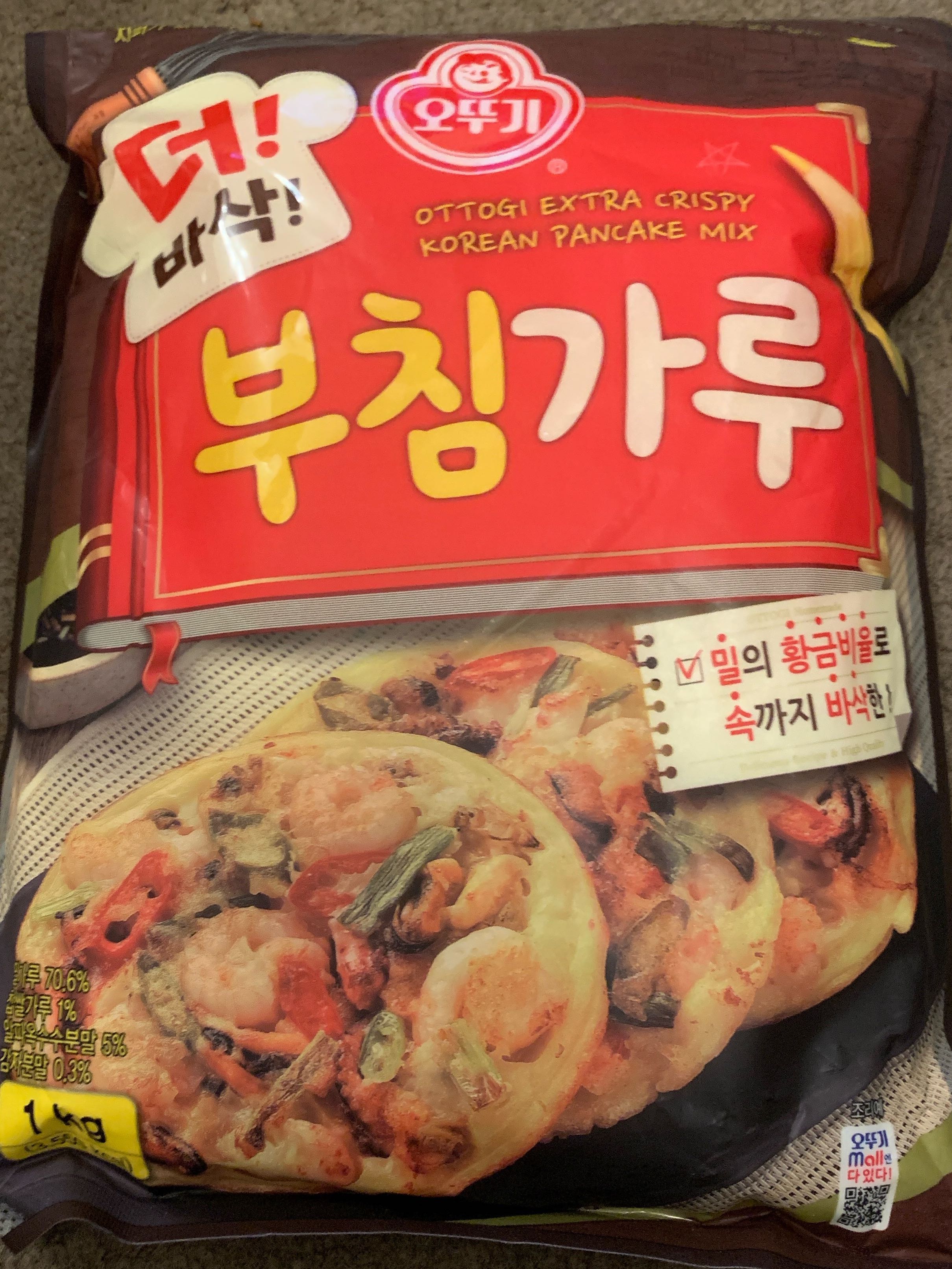 Extra crispy korean pancake mix