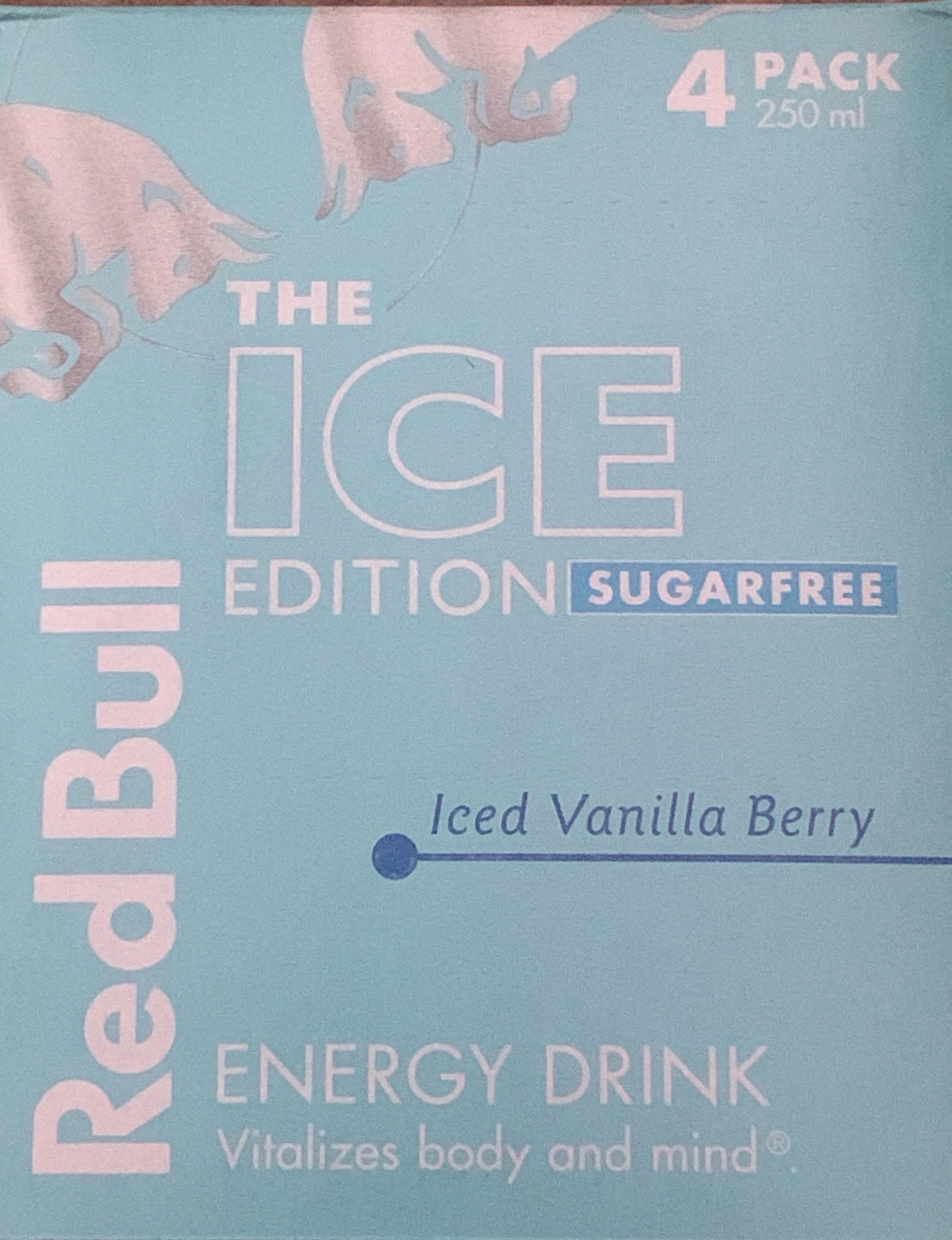 Iced vanilla berry