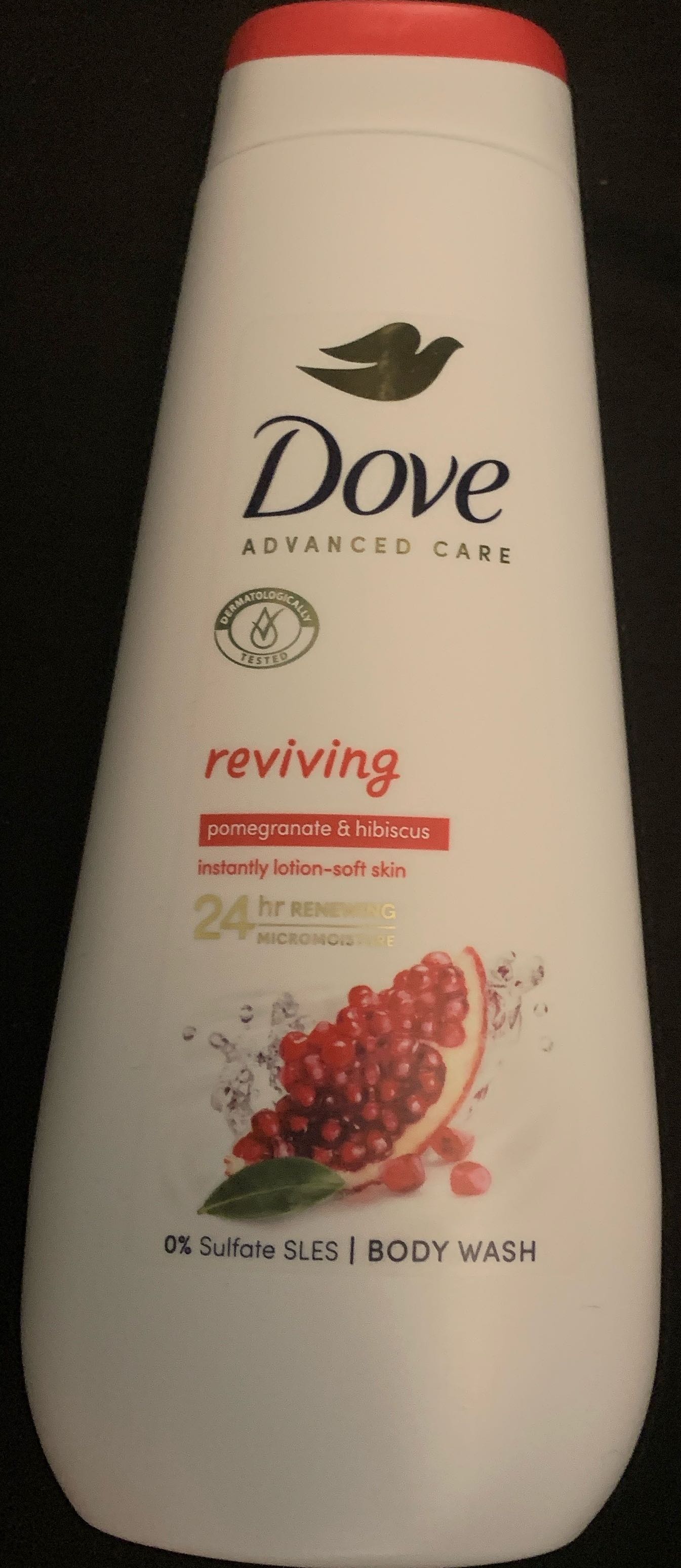 Reviving body wash