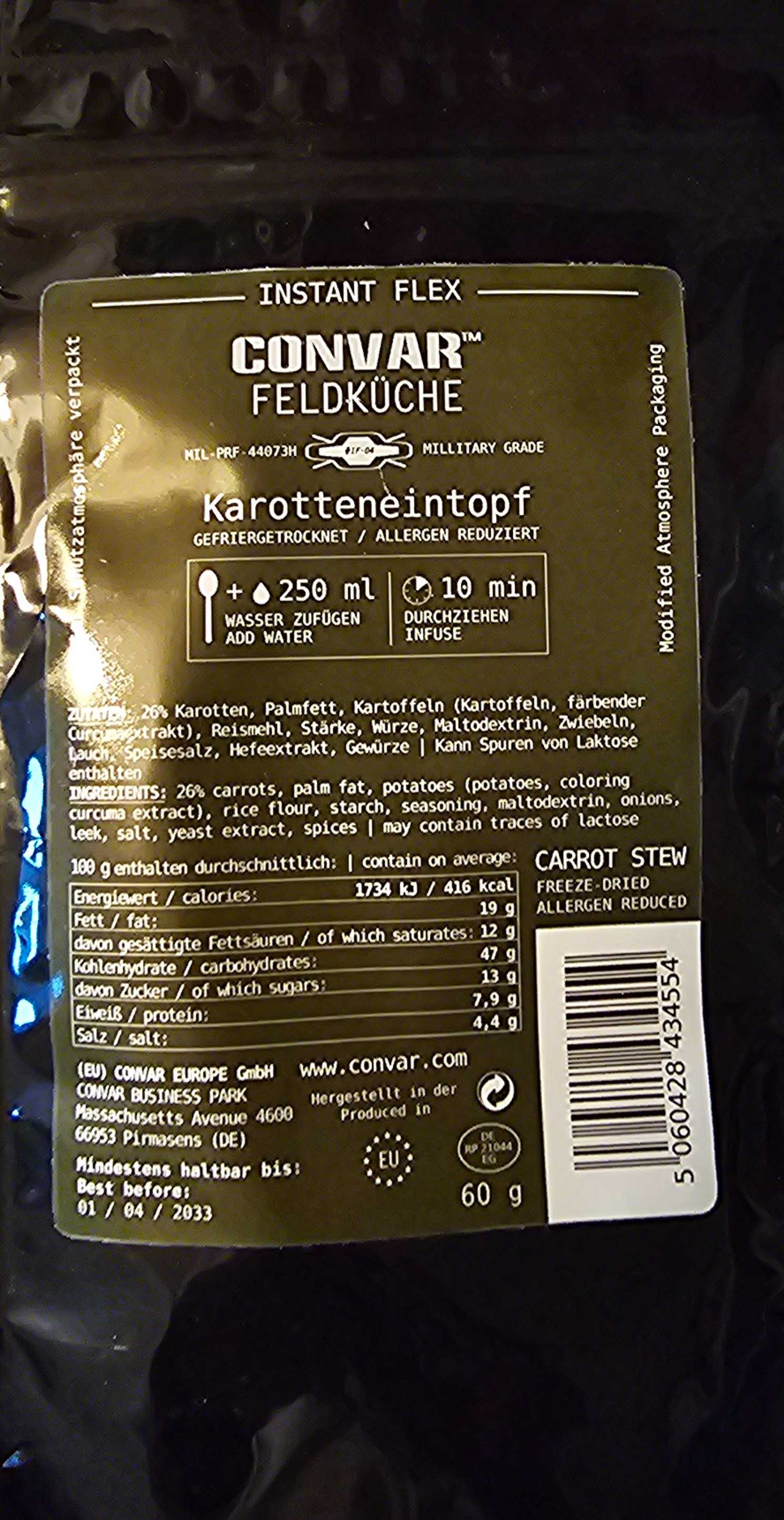 Karotteneintopf