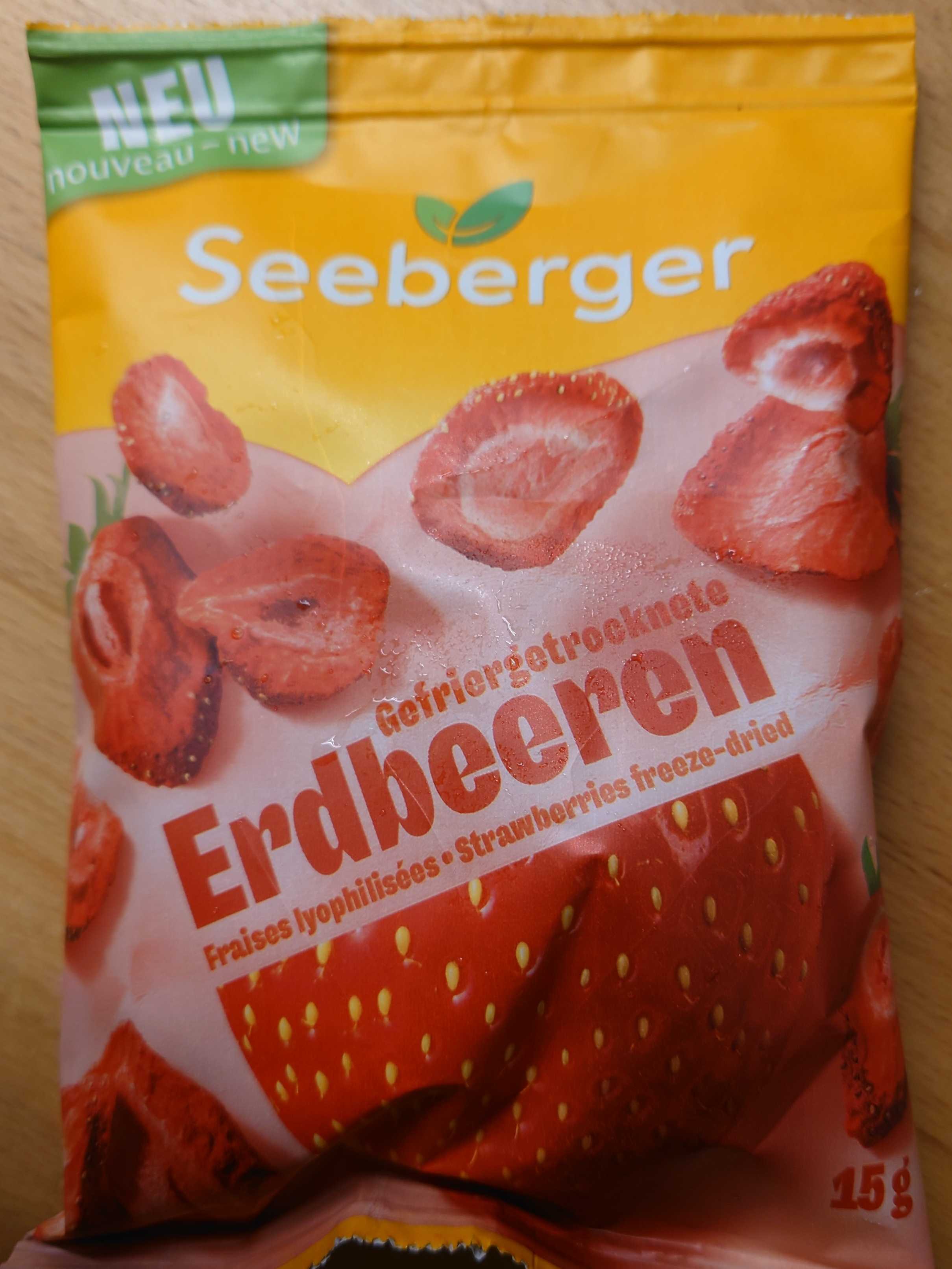 Erdbeeren. geriergetrocknet