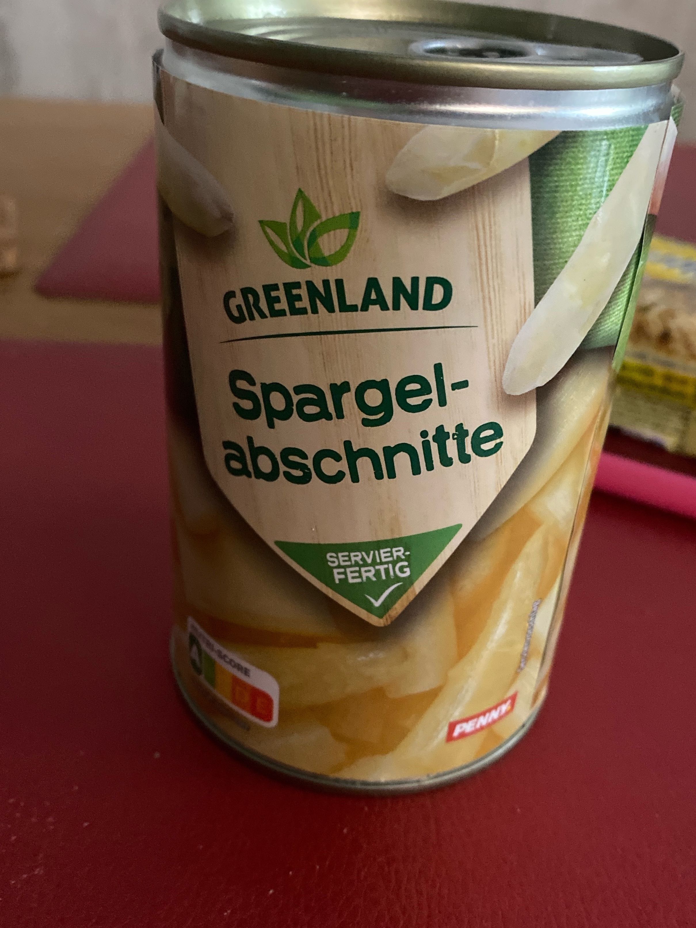 Spargelabschnitte