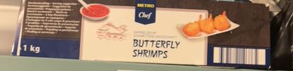 Butterfly shrimps