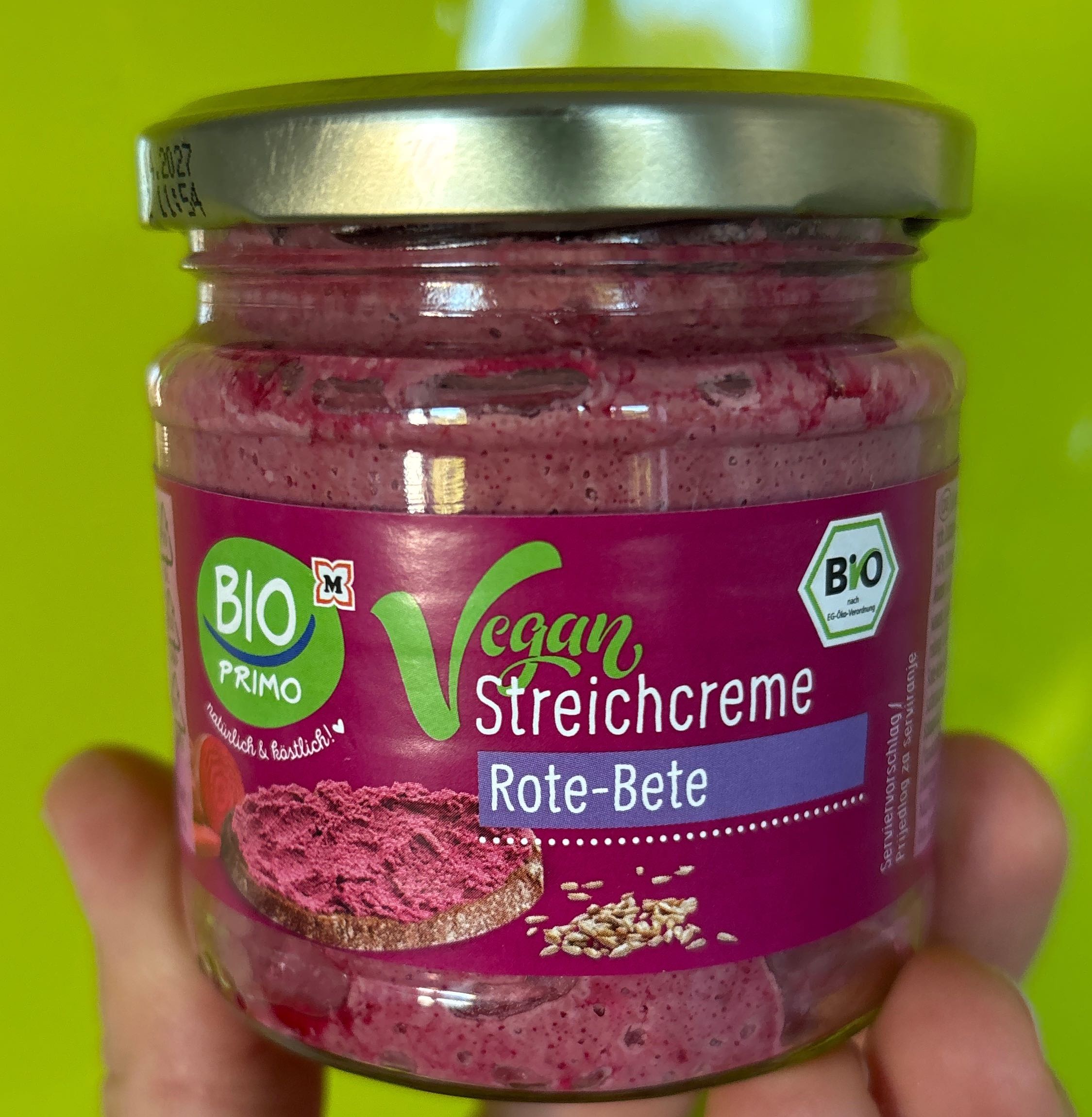 Vegan Streichcreme Rote-Bete