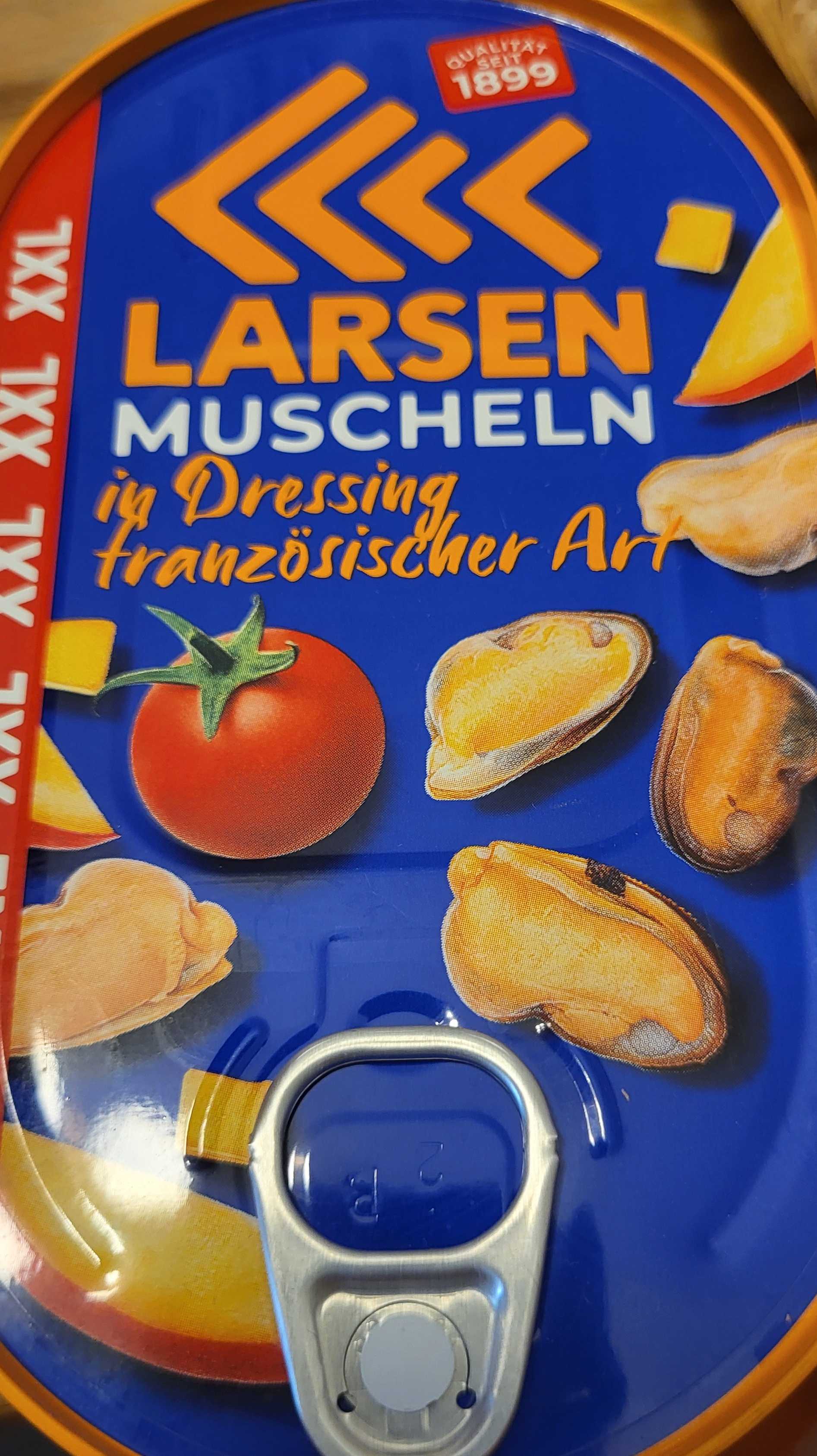 Muscheln in Dressing französischer Art 