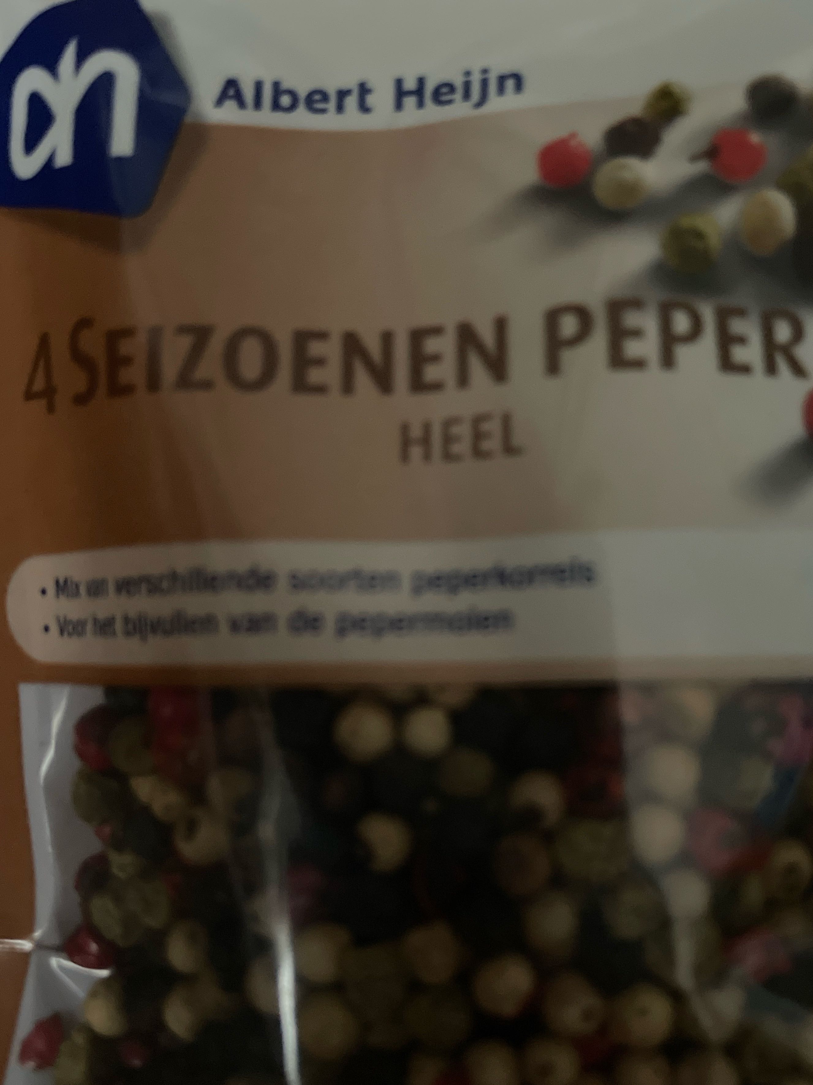 4 seizoenen peper