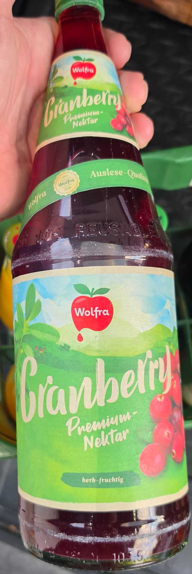 Cranberry nektar