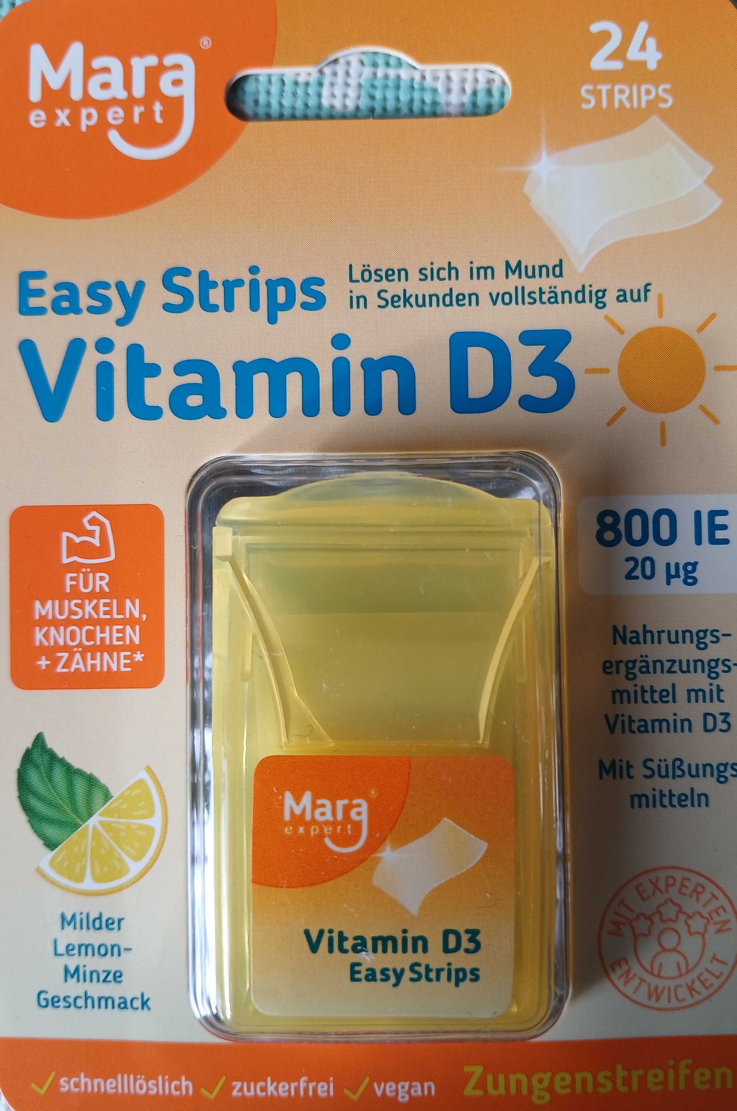 Vitamin D3 Easy Strips