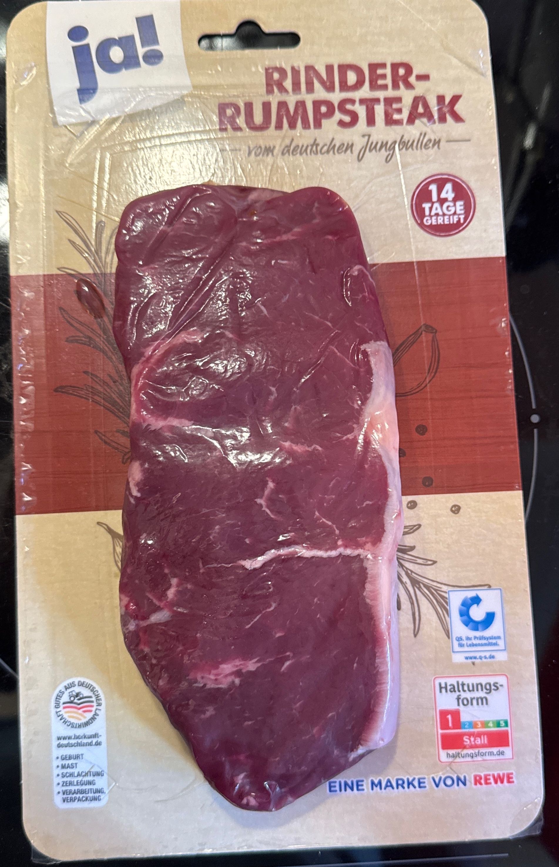 Rinder-Rumpsteak