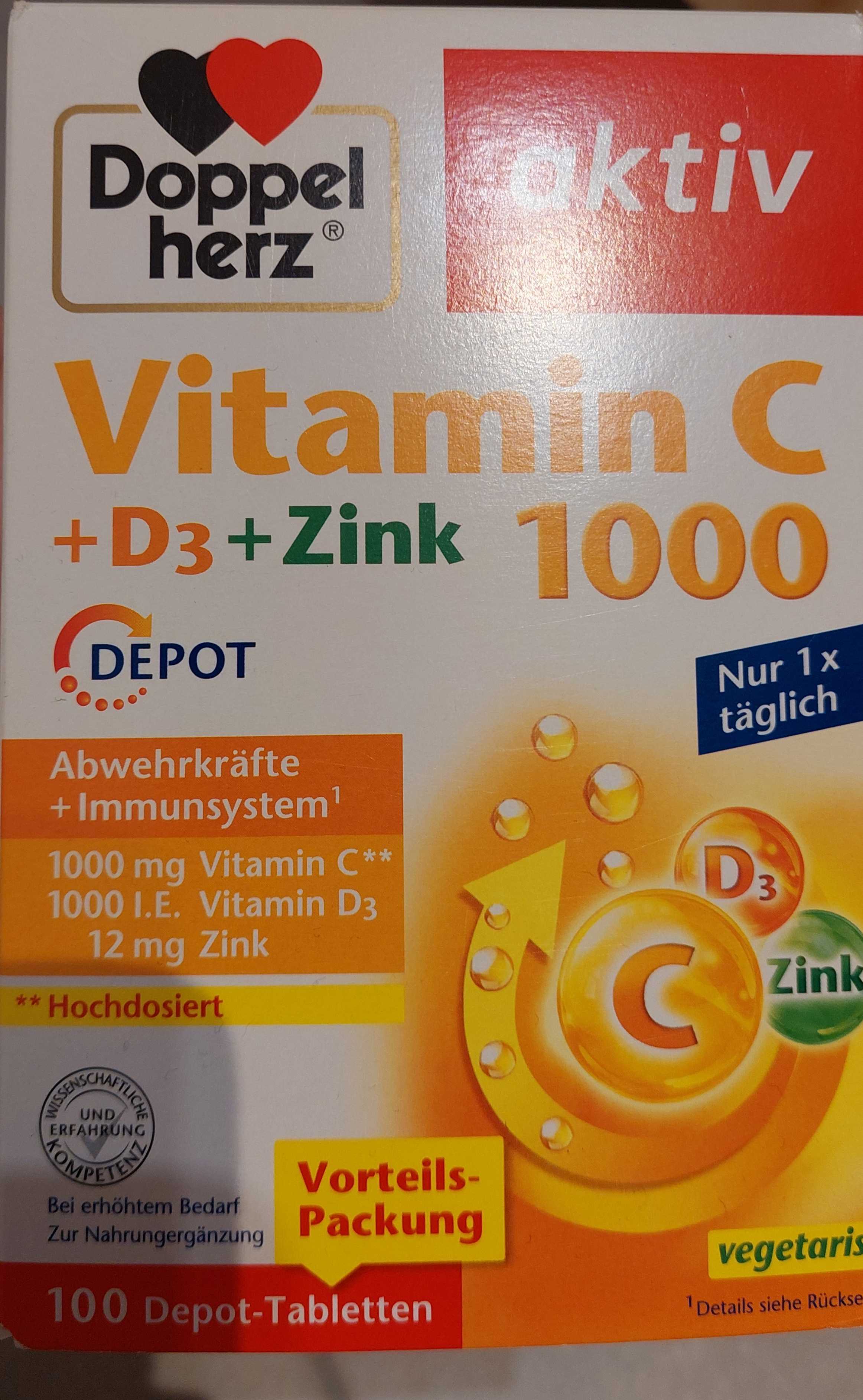 Vitamin C aktiv Tabletten 