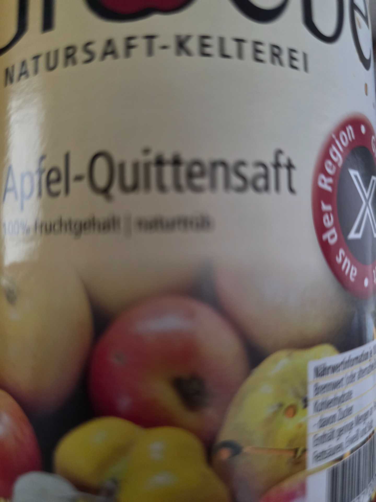 Apfel-Quittensaft
