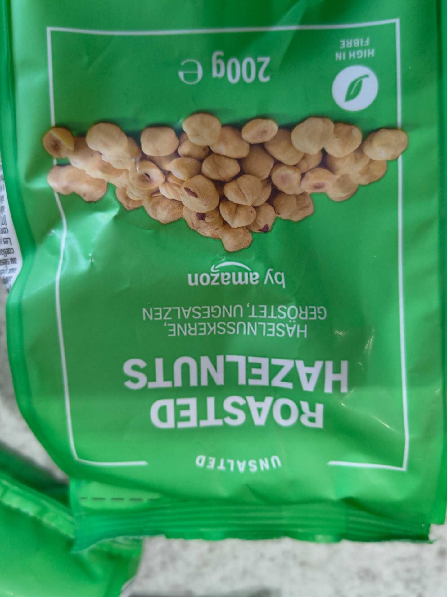 Roasted hazelnuts