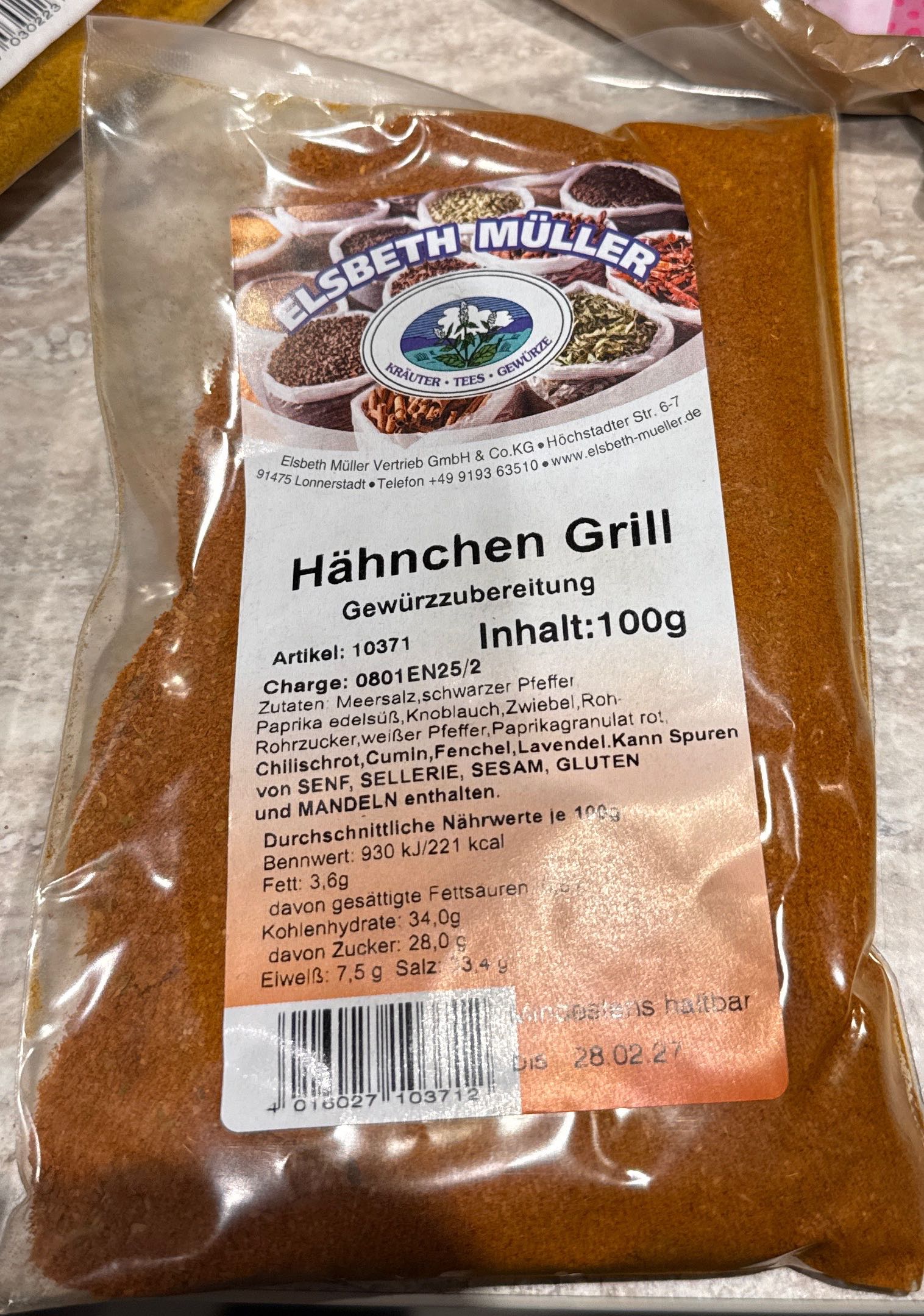 Hähnchen Grill